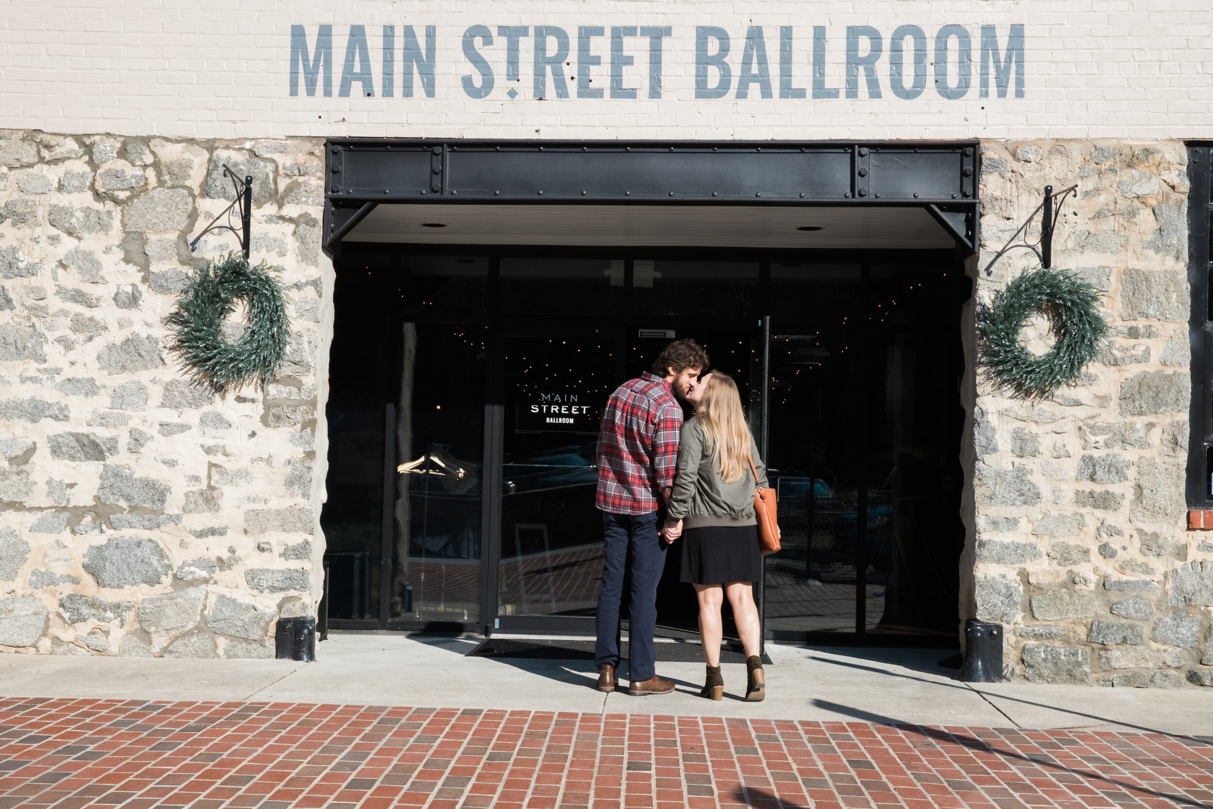 Custom Hand Lettered Signs for Engagement Photos by Signs of Our Lives shot by Megapixels Media Photography Best Baltimore Wedding Photographers Main Street Ballroom-13.jpg