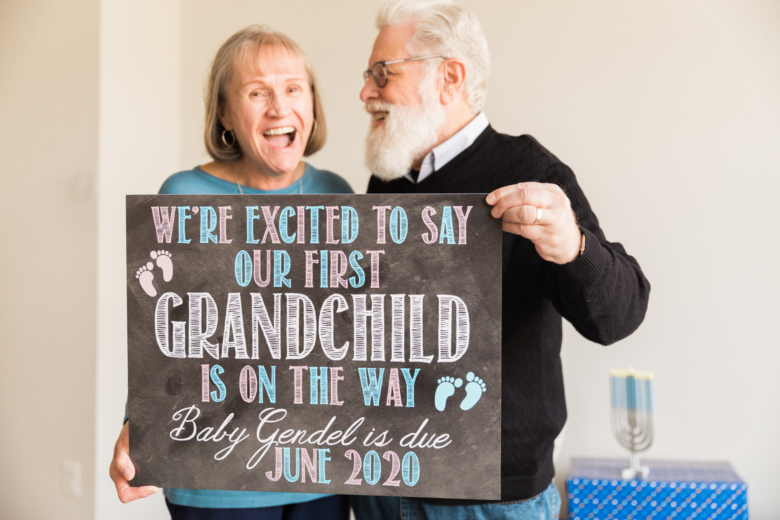 Jewish Pregnancy Announcement with Hanukkah Traditions Silver Spring Maternity Photographer Megapixels Media Photography-8.jpg