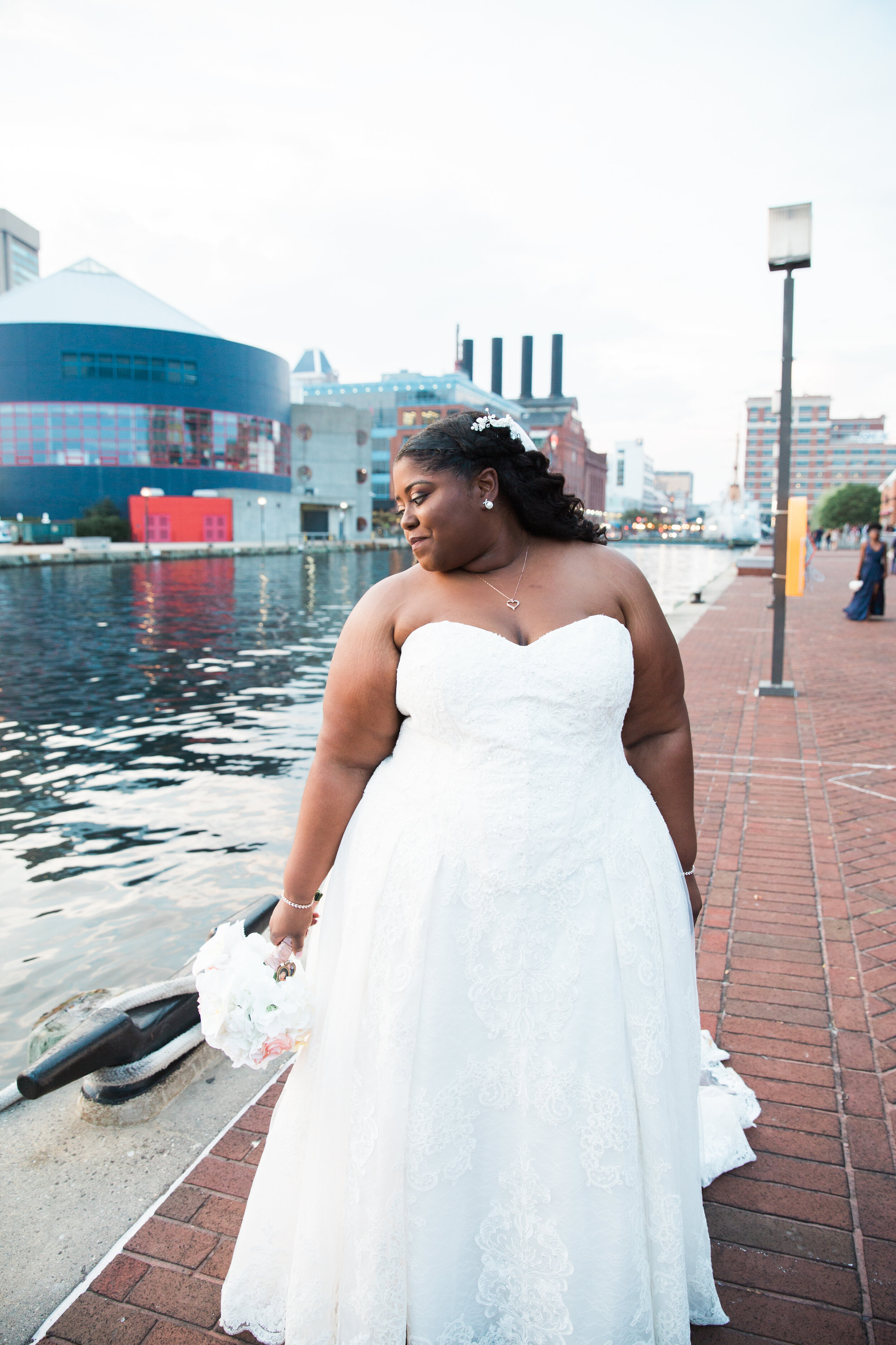 Pier 5 Hotel Wedding in Baltimore City Megapixels Media Photography Beautiful Black Curvy Bride Maryland Wedding Photographers (61 of 103).jpg