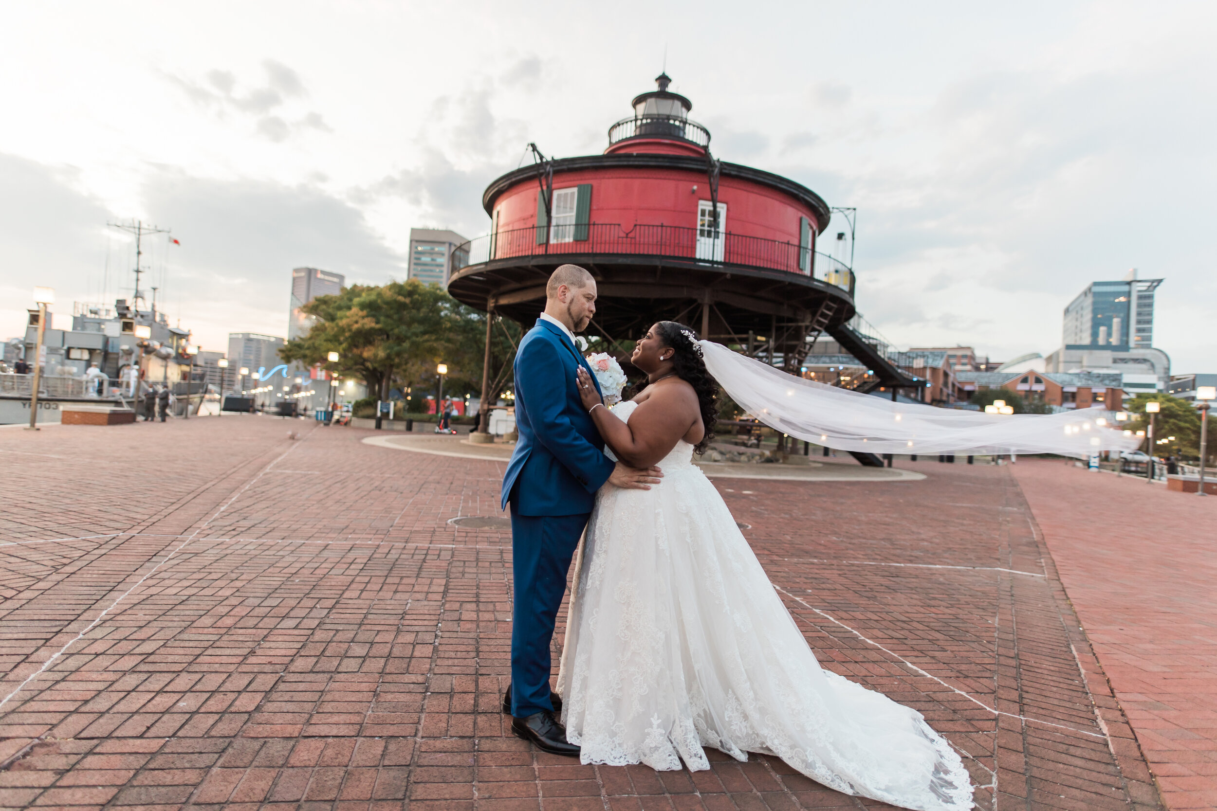 Pier 5 Hotel Wedding in Baltimore City Megapixels Media Photography Beautiful Black Curvy Bride Maryland Wedding Photographers (79 of 103).jpg