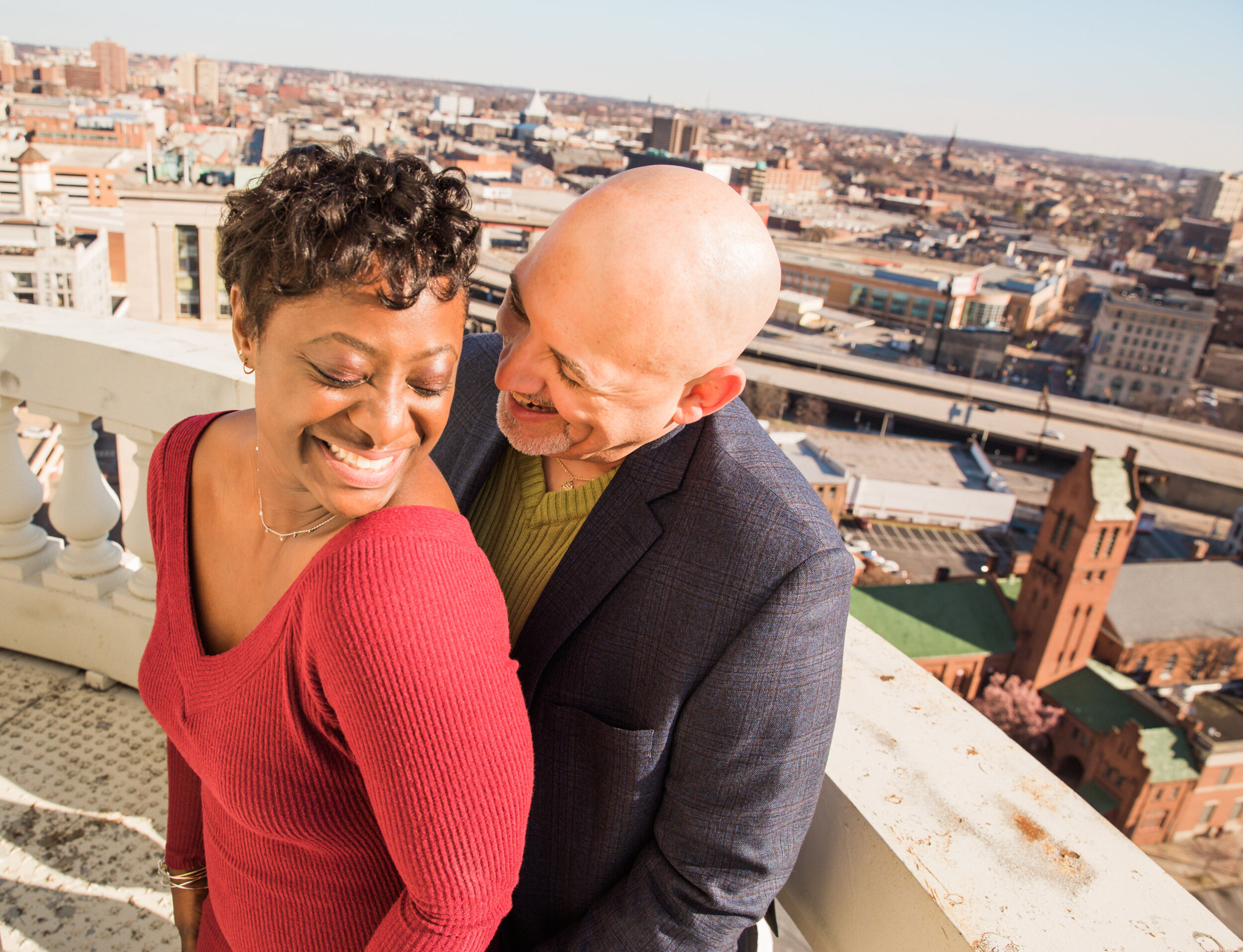 Beautiful Engagement Session at Baltimore City Hall by Baltimores Best Wedding Photographers Megapixels Media Black Wedding Photographers-2.jpg