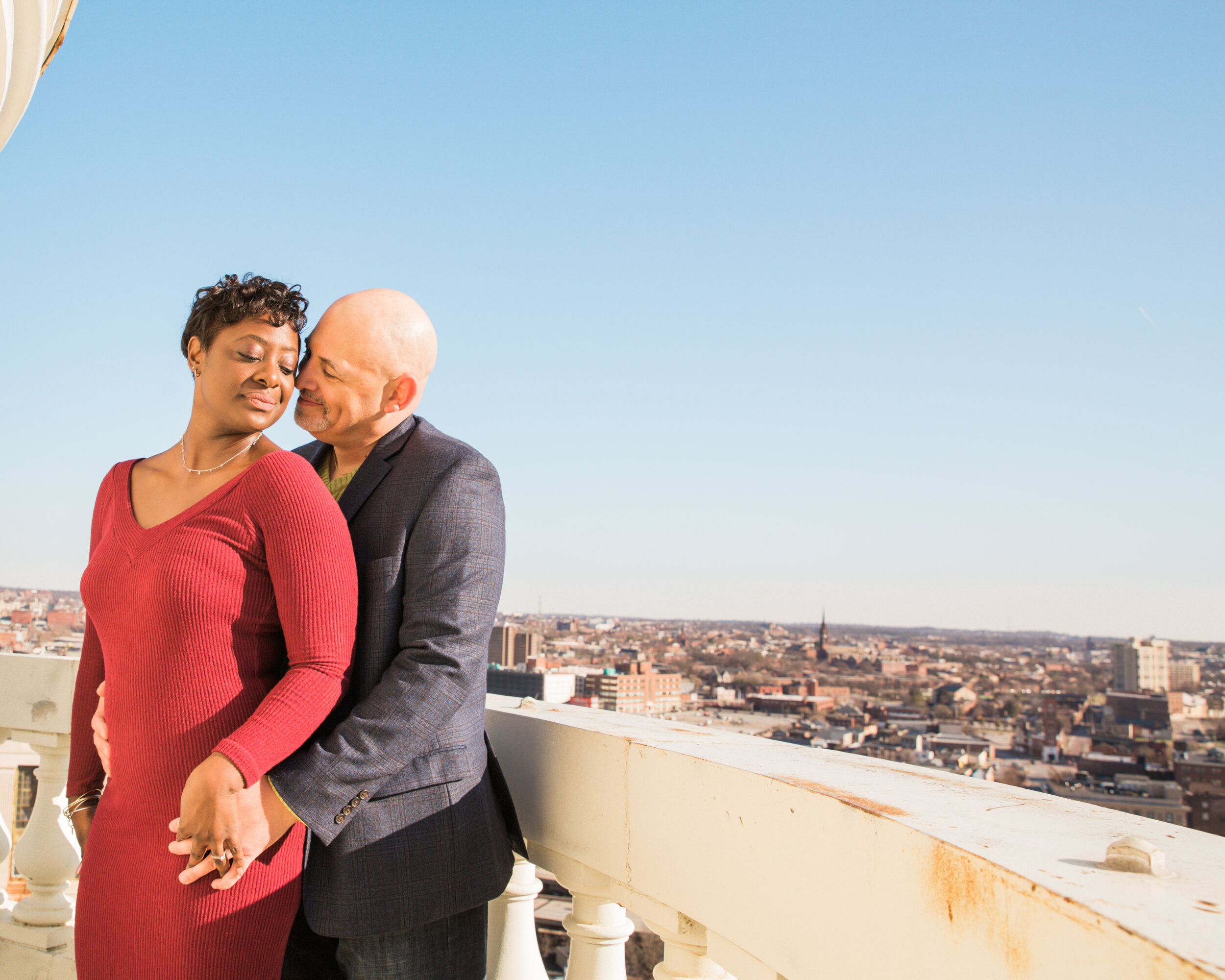 Beautiful Engagement Session at Baltimore City Hall by Baltimores Best Wedding Photographers Megapixels Media Black Wedding Photographers-6.jpg