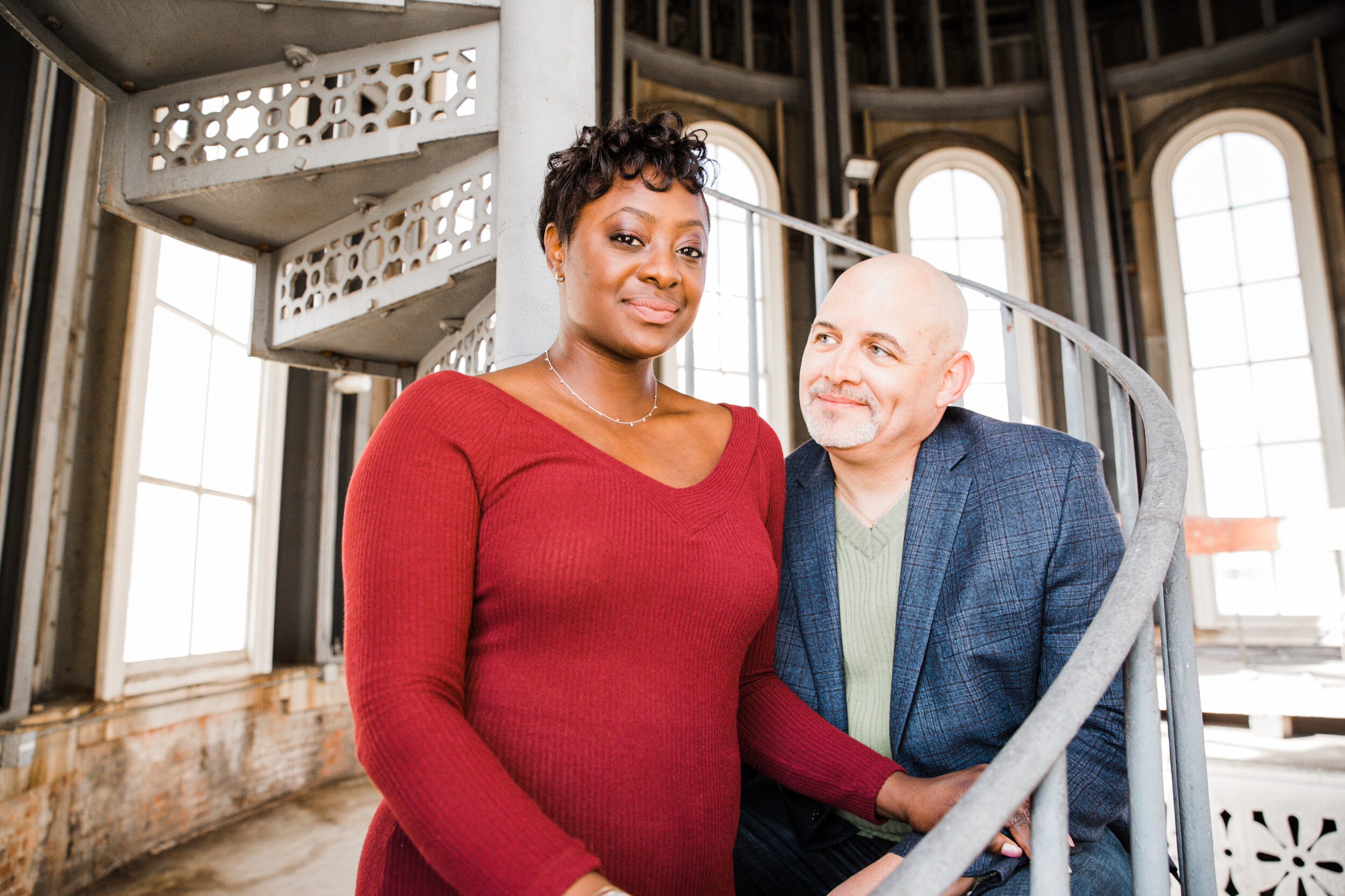 Beautiful Engagement Session at Baltimore City Hall by Baltimores Best Wedding Photographers Megapixels Media Black Wedding Photographers-23.jpg