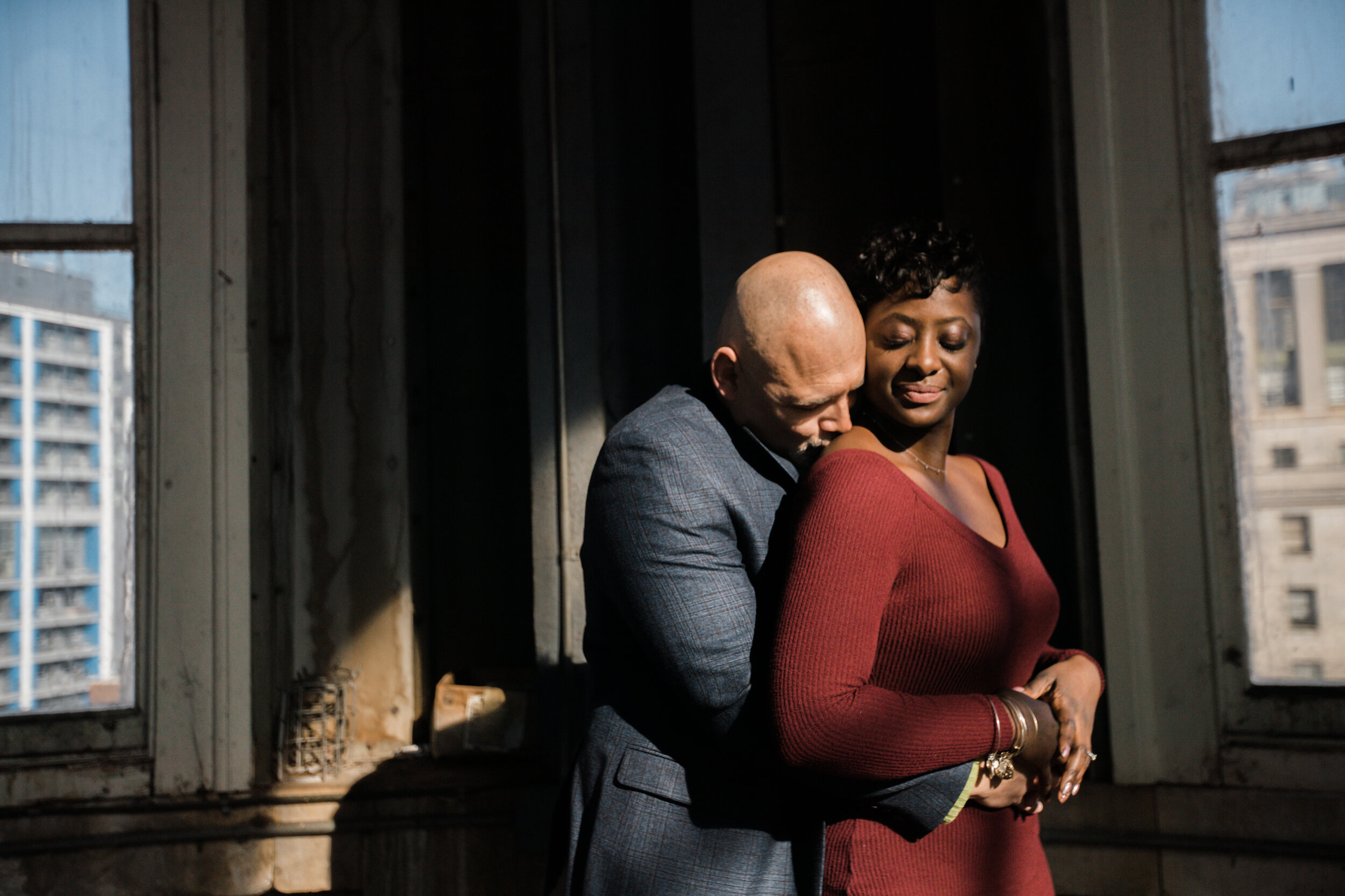 Beautiful Engagement Session at Baltimore City Hall by Baltimores Best Wedding Photographers Megapixels Media Black Wedding Photographers-31.jpg