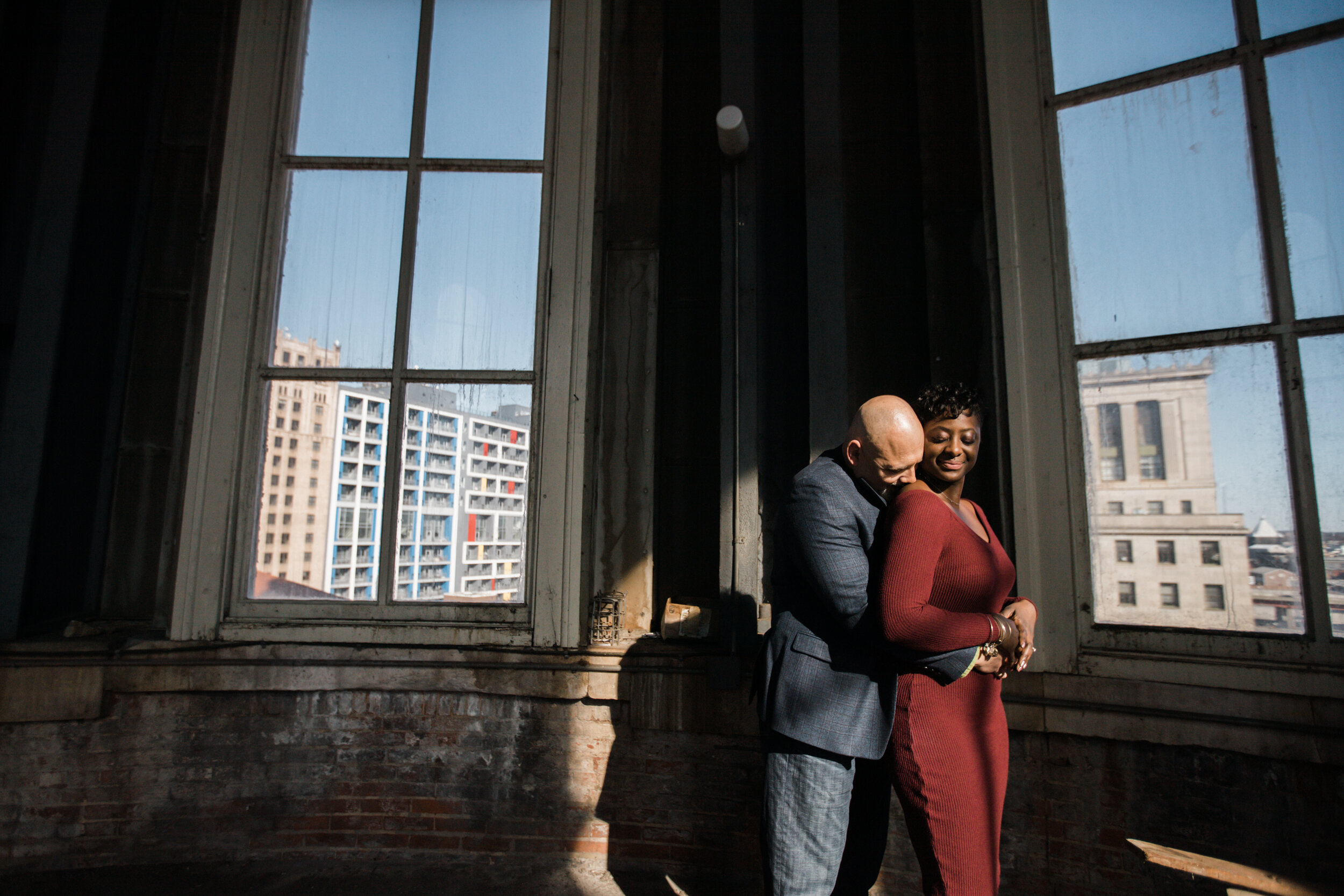 Beautiful Engagement Session at Baltimore City Hall by Baltimores Best Wedding Photographers Megapixels Media Black Wedding Photographers-32.jpg
