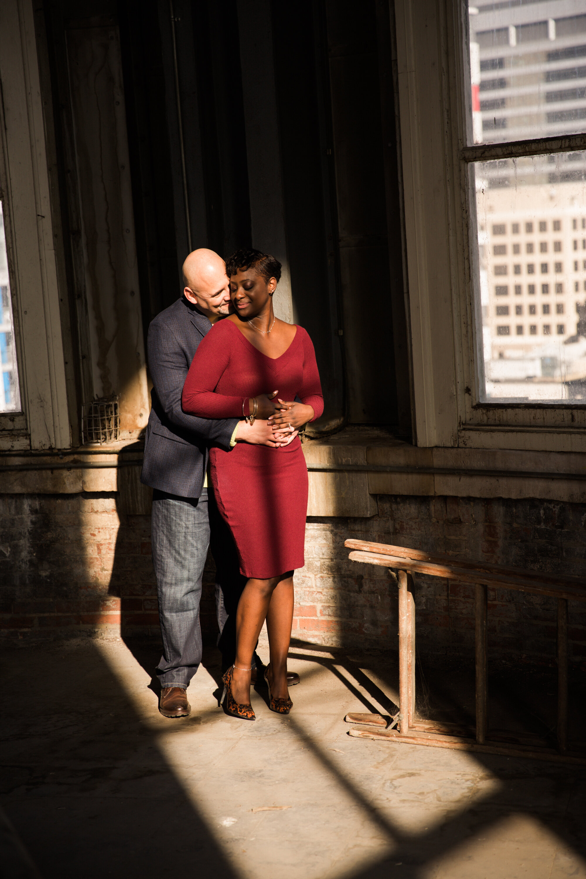 Beautiful Engagement Session at Baltimore City Hall by Baltimores Best Wedding Photographers Megapixels Media Black Wedding Photographers-36.jpg