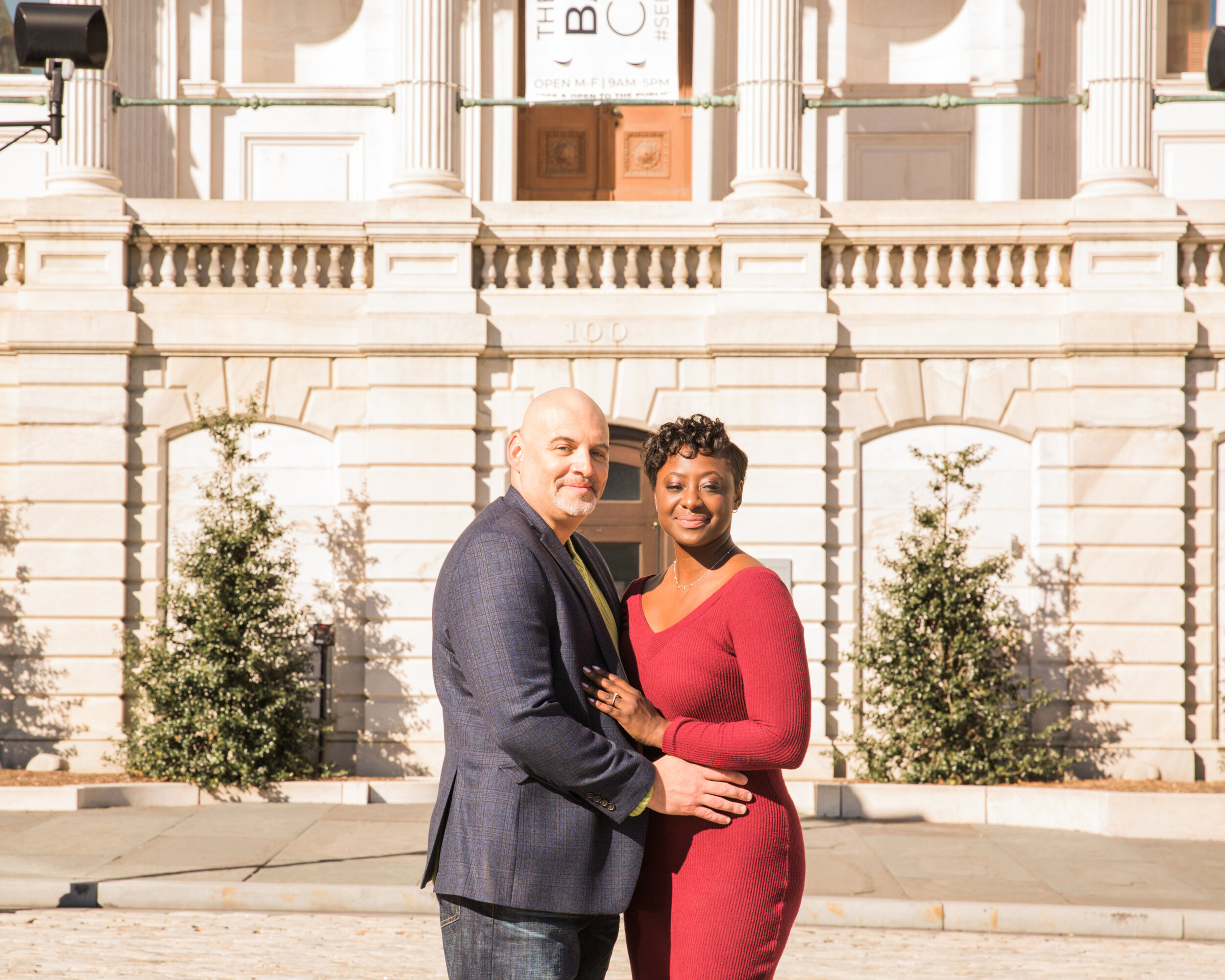 Beautiful Engagement Session at Baltimore City Hall by Baltimores Best Wedding Photographers Megapixels Media Black Wedding Photographers-45.jpg