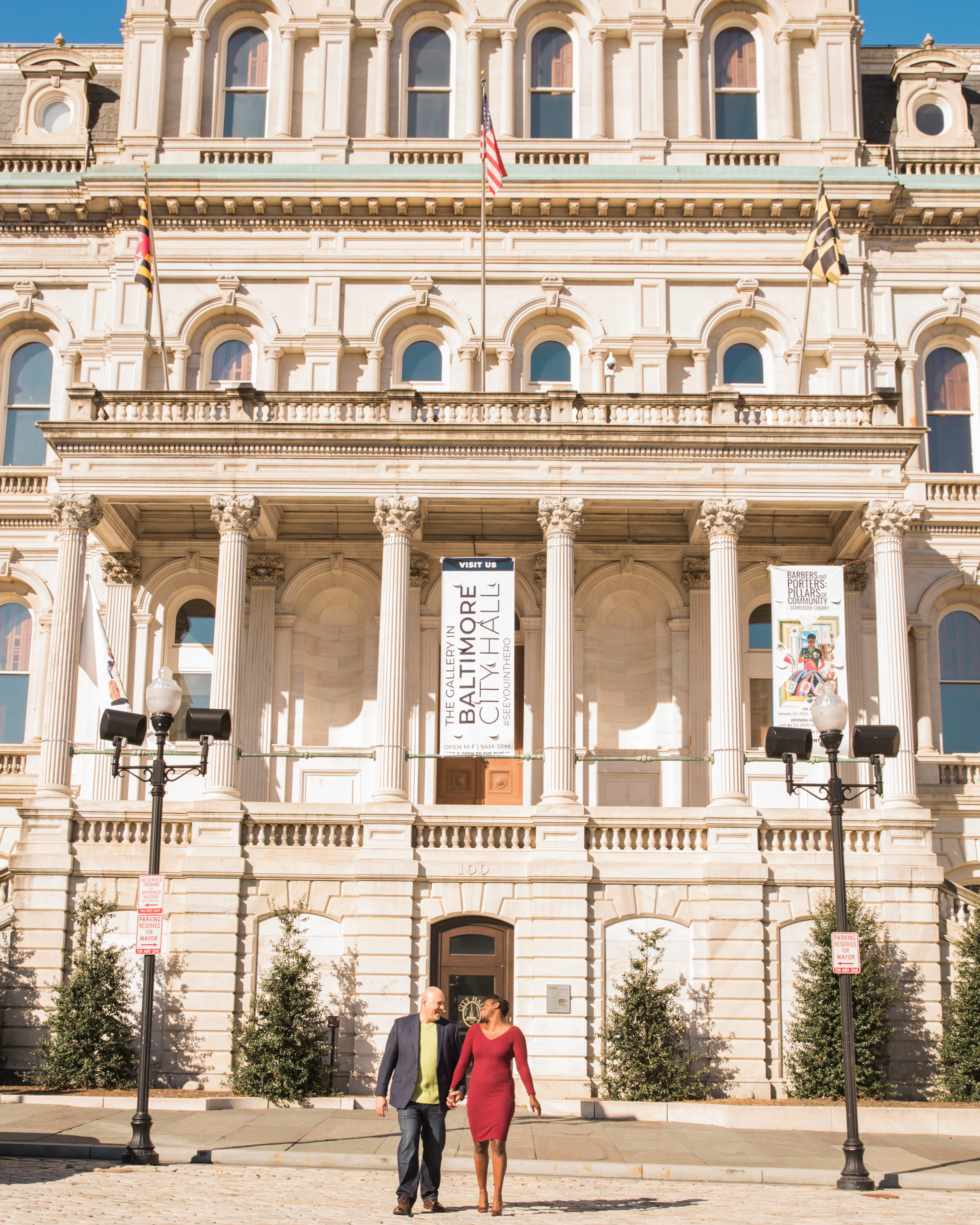 Beautiful Engagement Session at Baltimore City Hall by Baltimores Best Wedding Photographers Megapixels Media Black Wedding Photographers-47.jpg