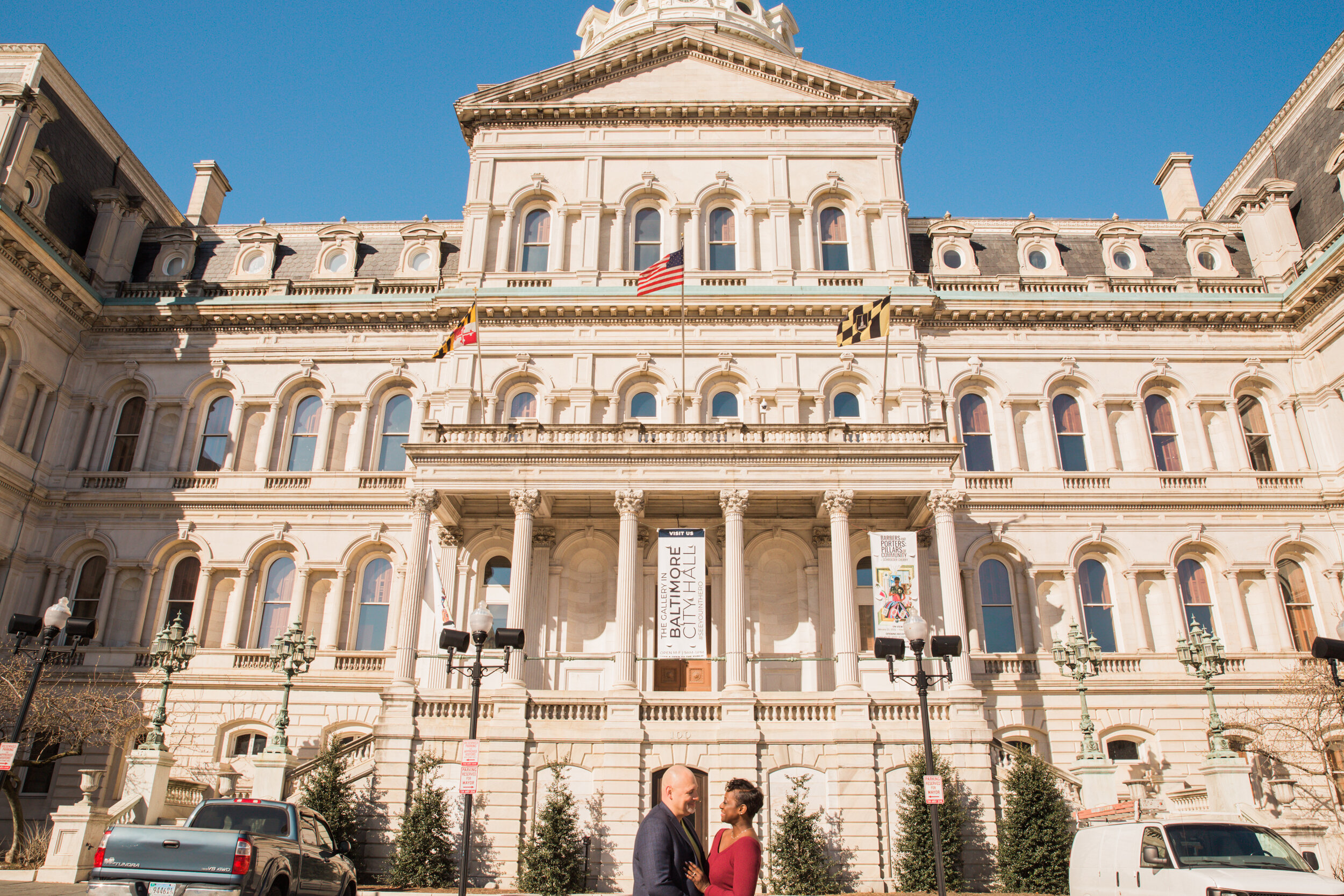 Beautiful Engagement Session at Baltimore City Hall by Baltimores Best Wedding Photographers Megapixels Media Black Wedding Photographers-46.jpg