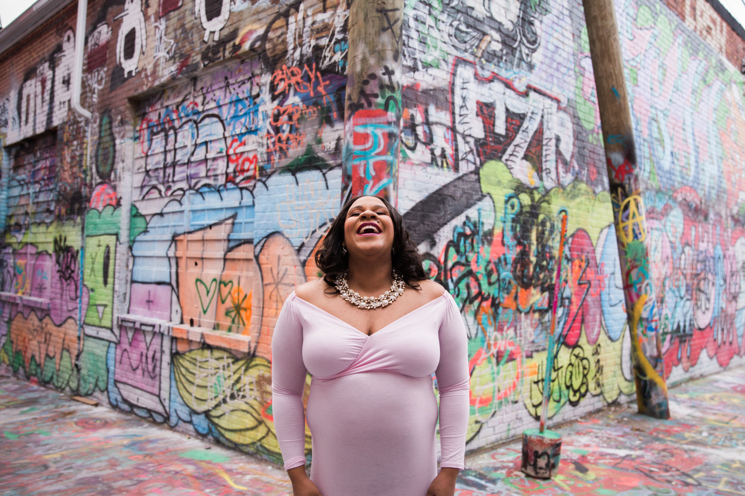 Best Maternity Photographer in Baltimore Maryland Maternity Session at Graffiti Alley in Baltimore Megapixels Media-2.jpg