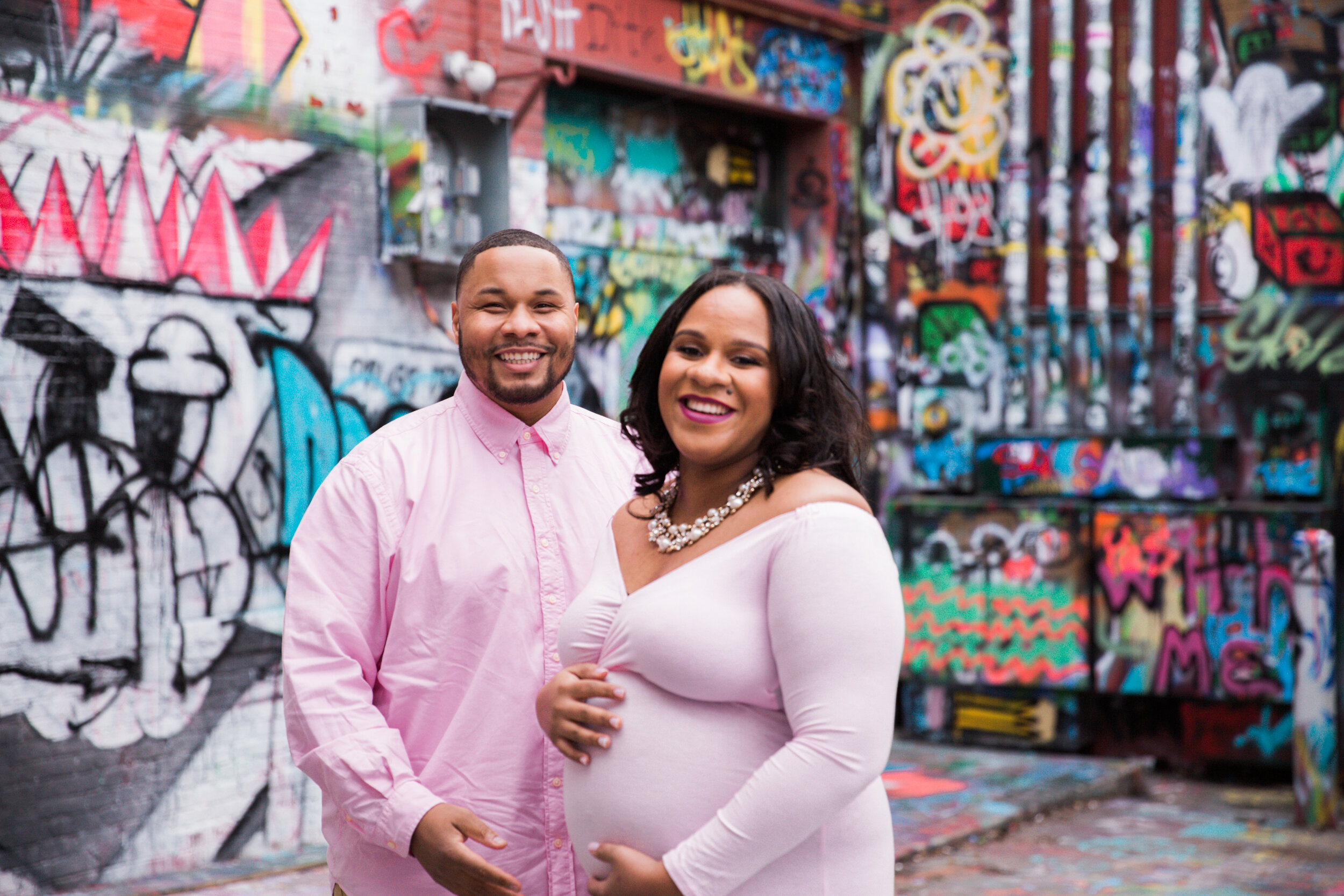 Best Maternity Photographer in Baltimore Maryland Maternity Session at Graffiti Alley in Baltimore Megapixels Media-5.jpg