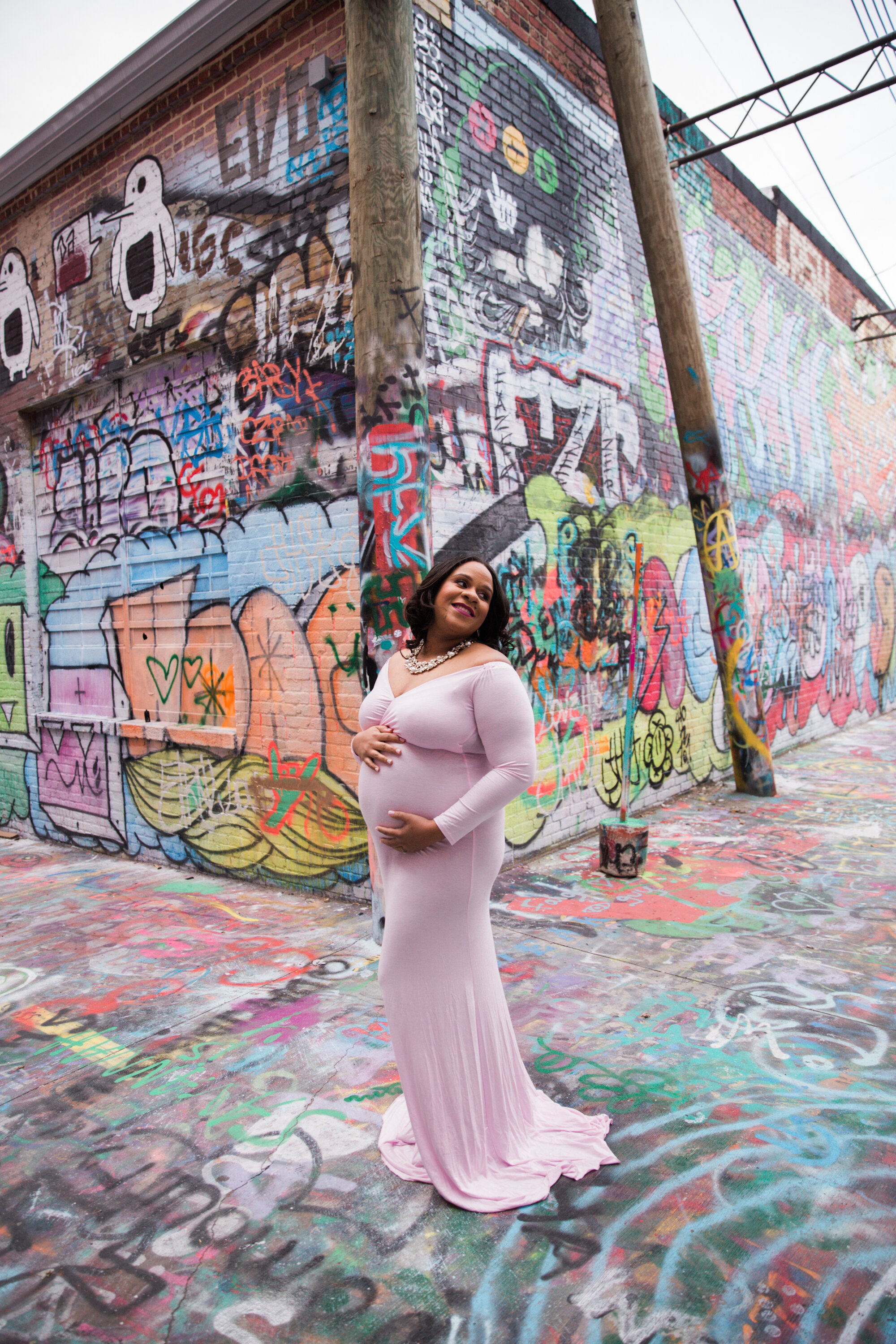 Best Maternity Photographer in Baltimore Maryland Maternity Session at Graffiti Alley in Baltimore Megapixels Media-4.jpg
