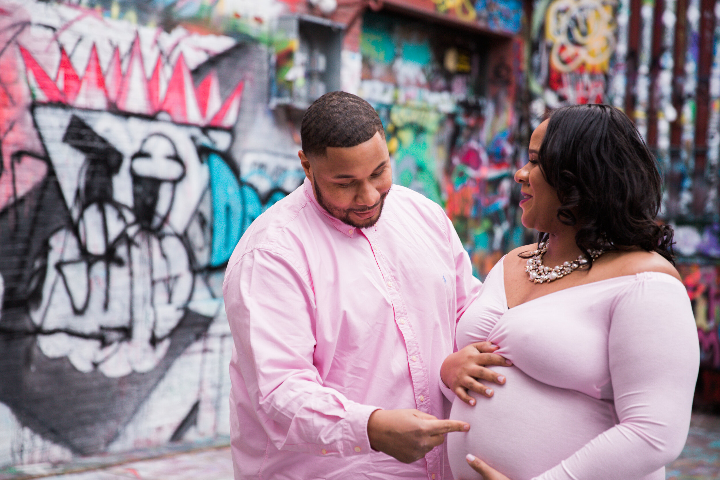 Best Maternity Photographer in Baltimore Maryland Maternity Session at Graffiti Alley in Baltimore Megapixels Media-6.jpg