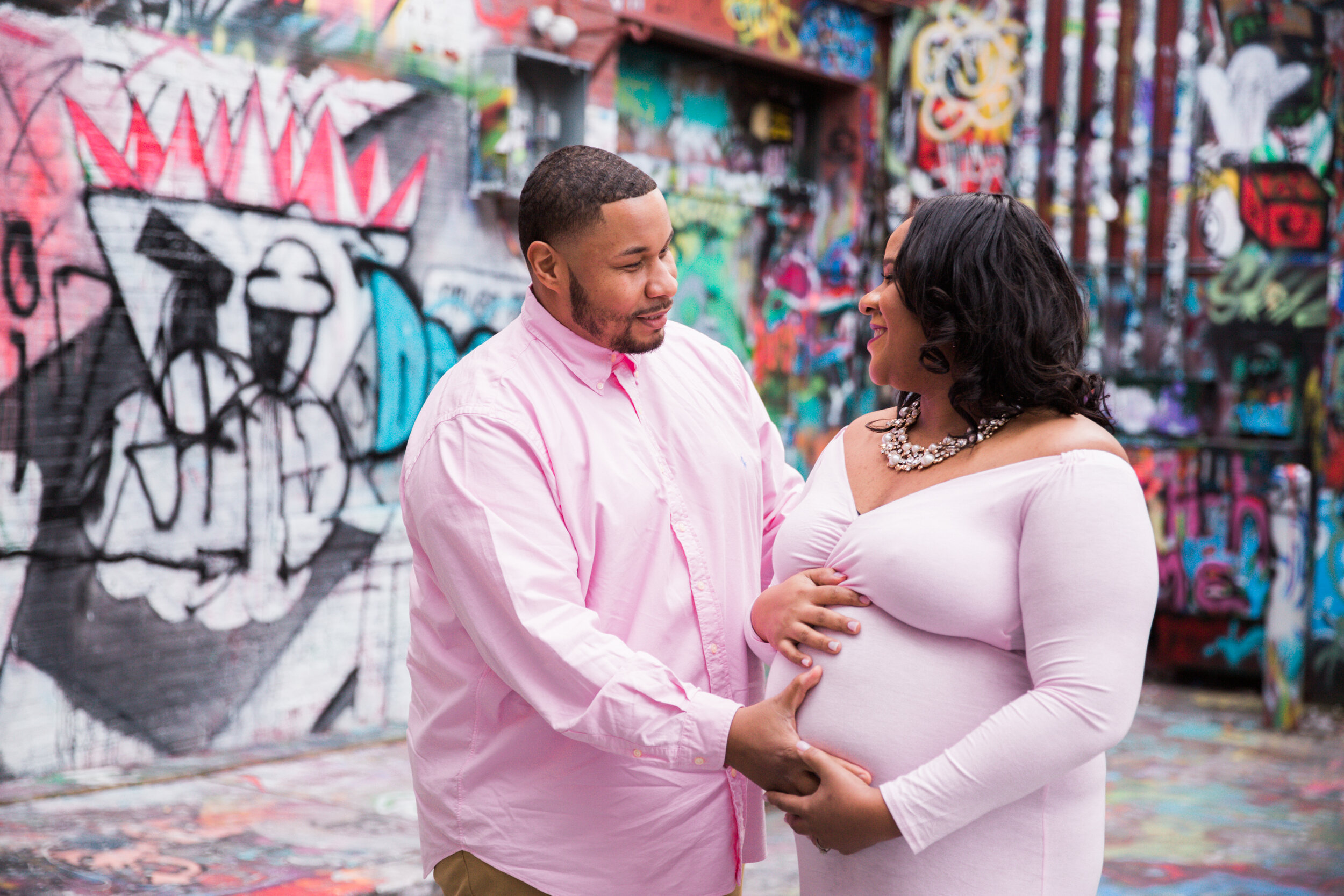 Best Maternity Photographer in Baltimore Maryland Maternity Session at Graffiti Alley in Baltimore Megapixels Media-7.jpg