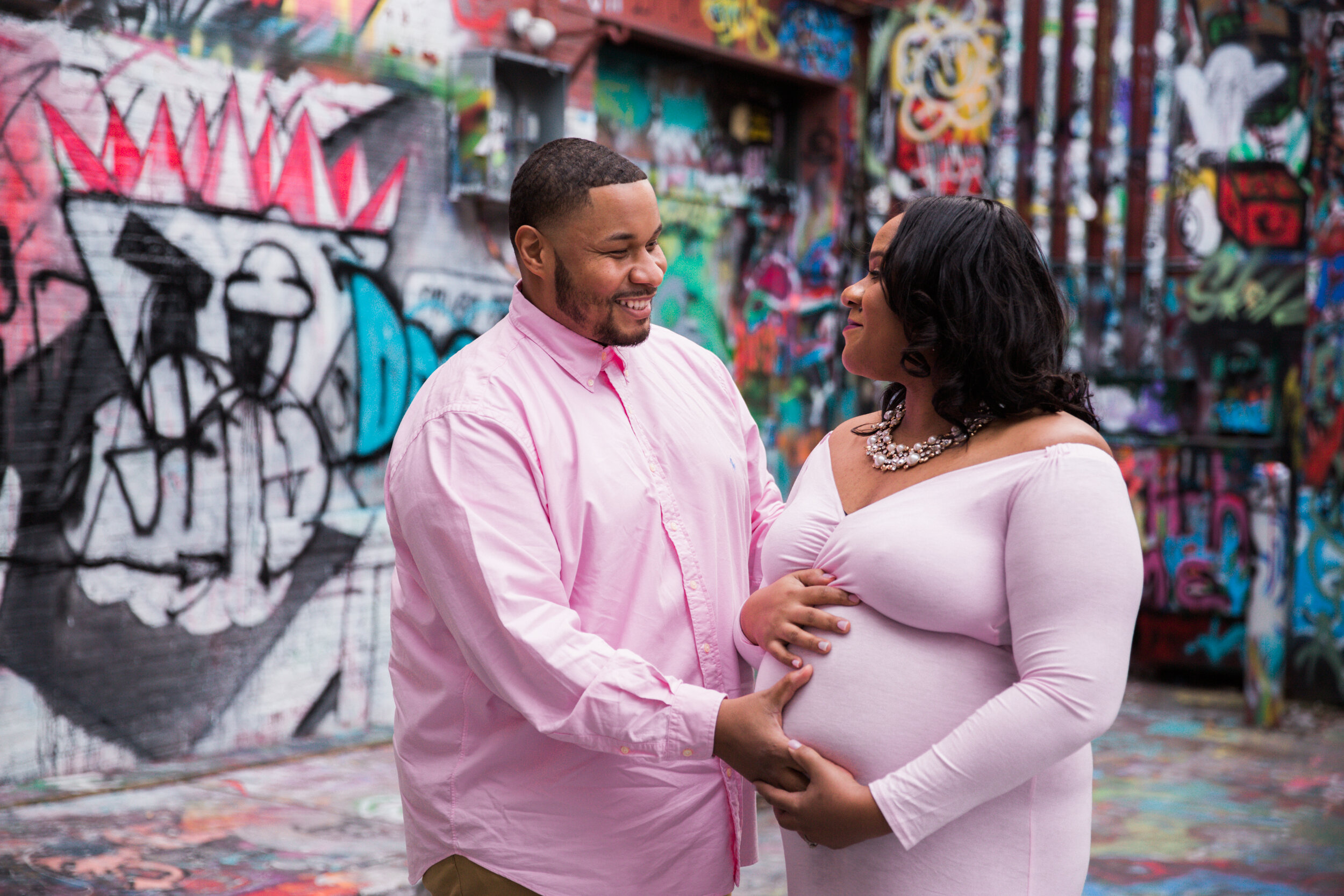 Best Maternity Photographer in Baltimore Maryland Maternity Session at Graffiti Alley in Baltimore Megapixels Media-8.jpg