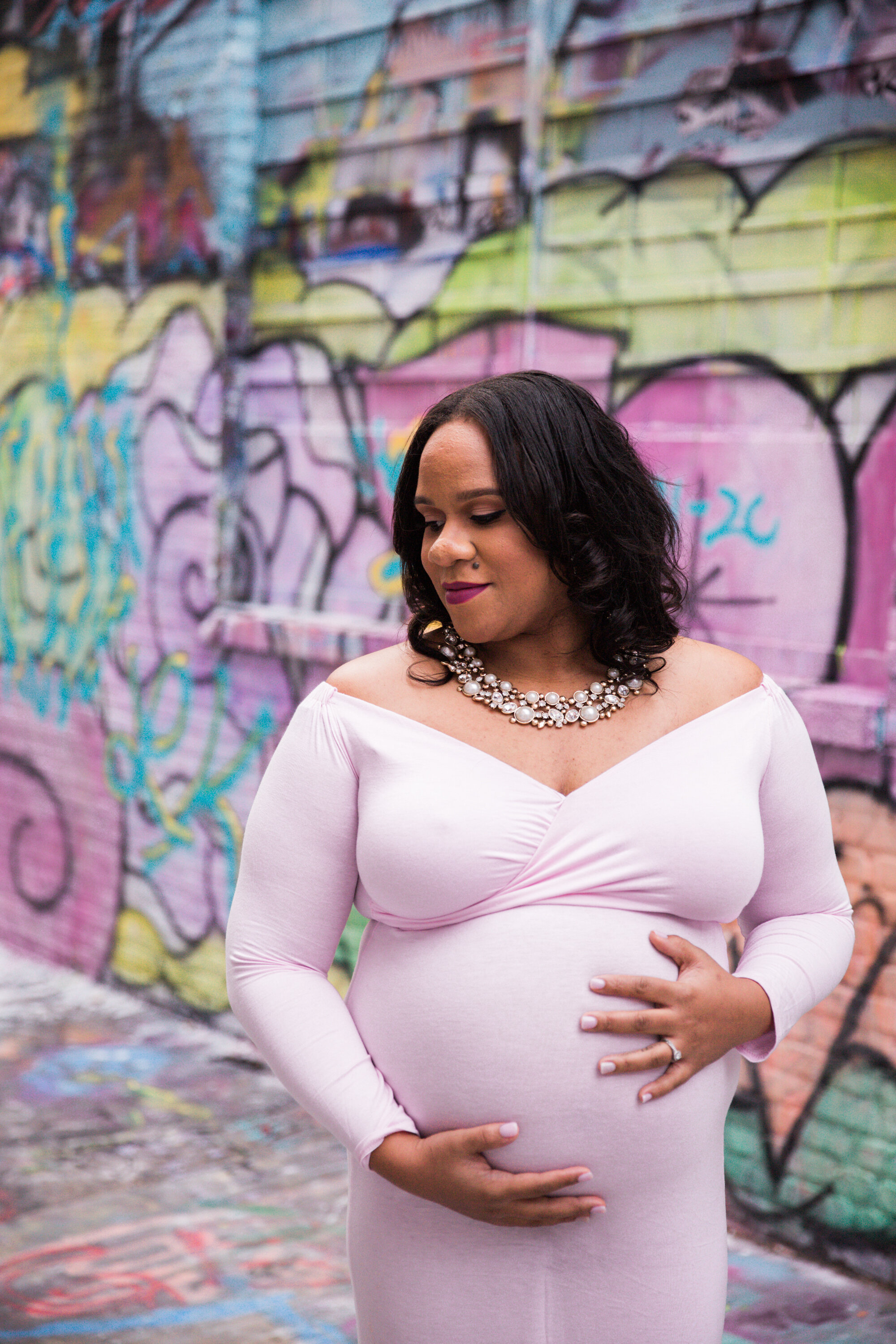 Best Maternity Photographer in Baltimore Maryland Maternity Session at Graffiti Alley in Baltimore Megapixels Media-22.jpg