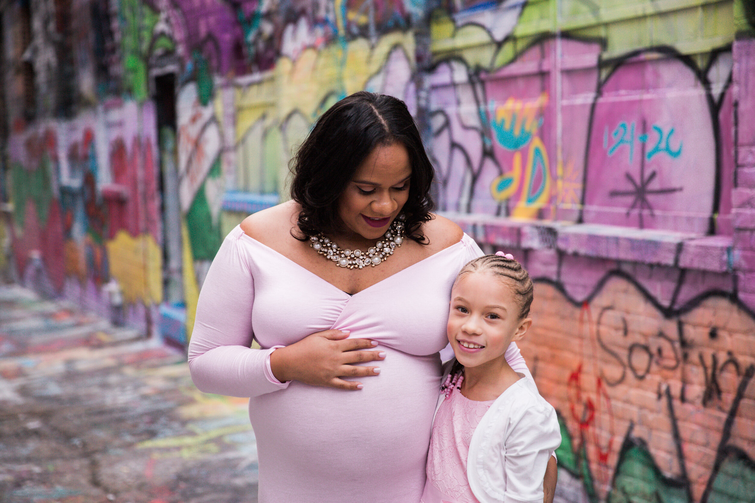 Best Maternity Photographer in Baltimore Maryland Maternity Session at Graffiti Alley in Baltimore Megapixels Media-23.jpg