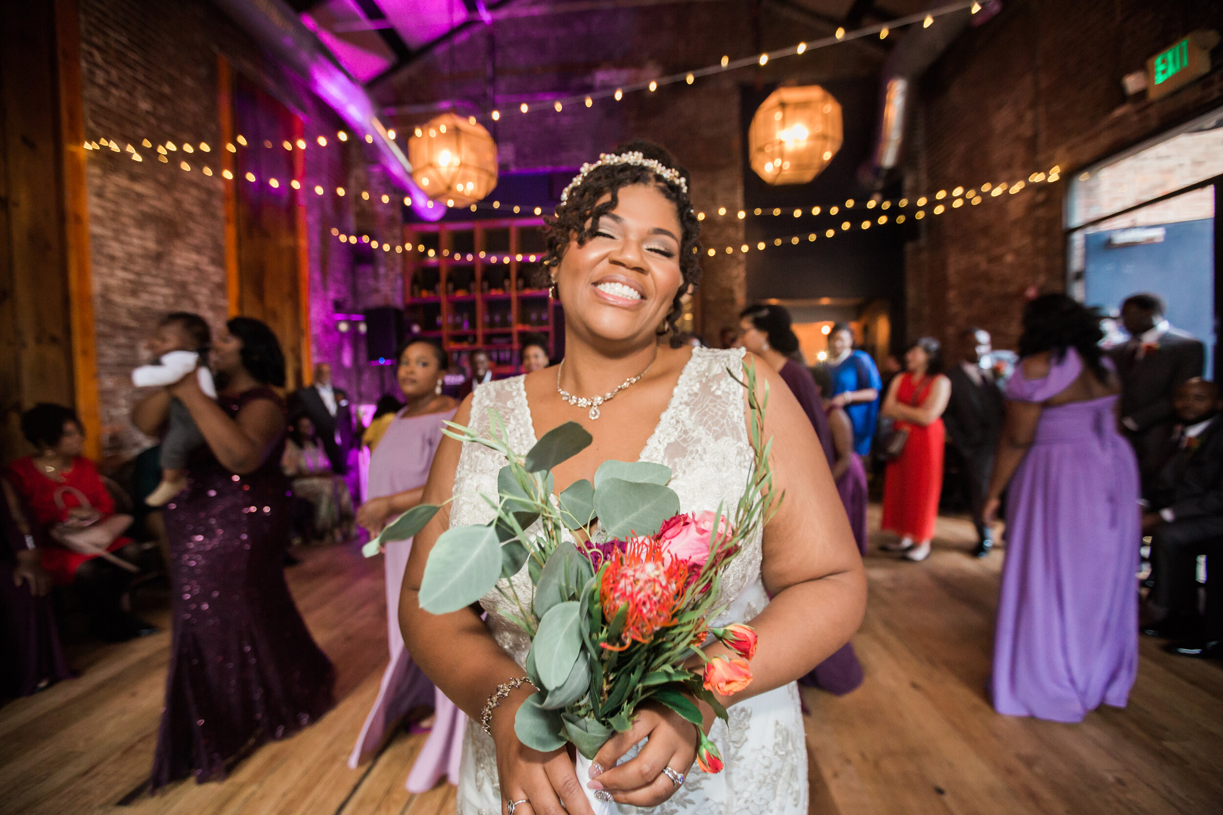 how to plan a microwedding elopement in Baltimore Maryland Wedding Photographers Megapixels Media Photography at Woodberry Kitchen Wedding Husband and Wife Photographers Black Curvy Bride (109 of 119).jpg