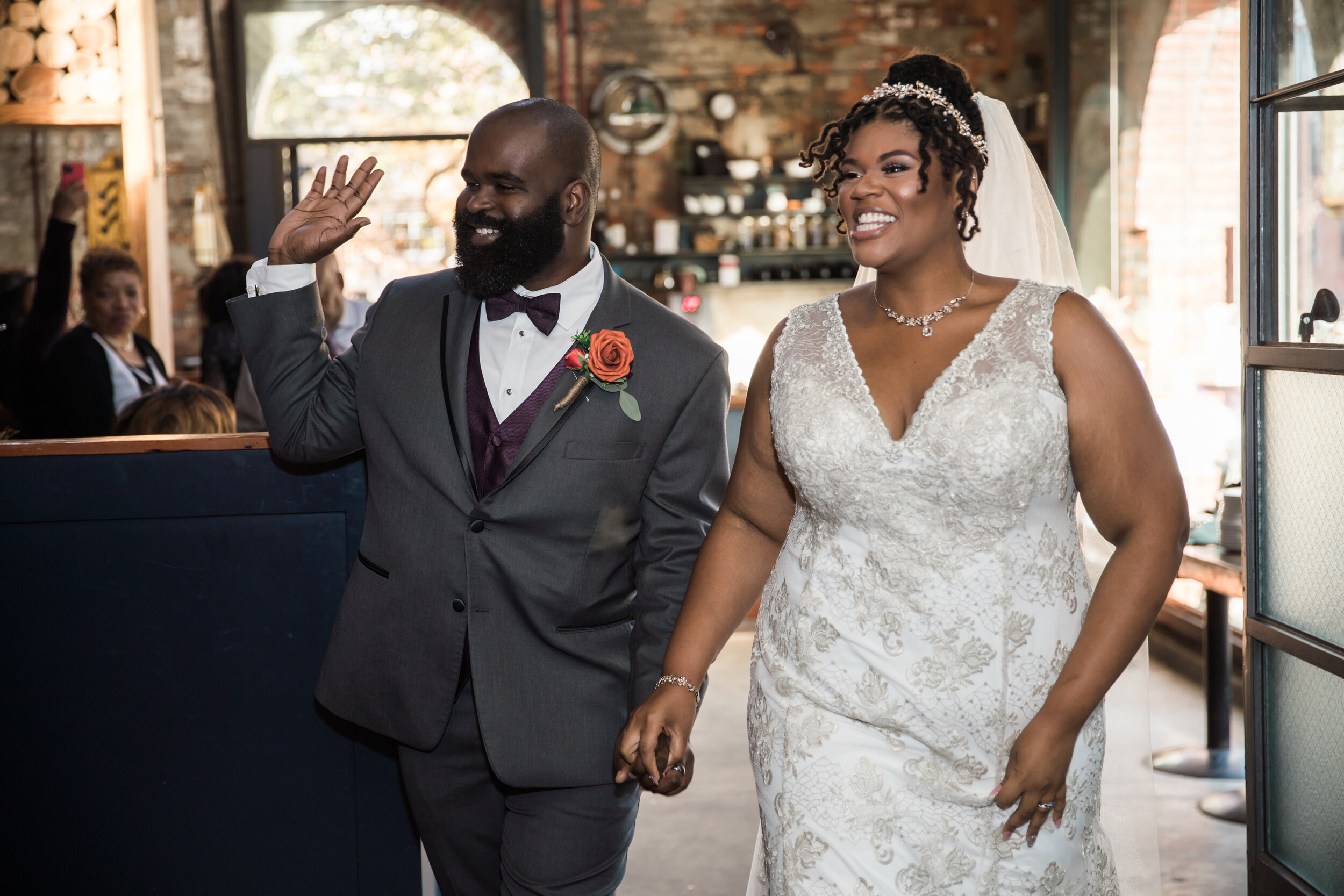 how to plan a microwedding elopement in Baltimore Maryland Wedding Photographers Megapixels Media Photography at Woodberry Kitchen Wedding Husband and Wife Photographers Black Curvy Bride (87 of 119).jpg