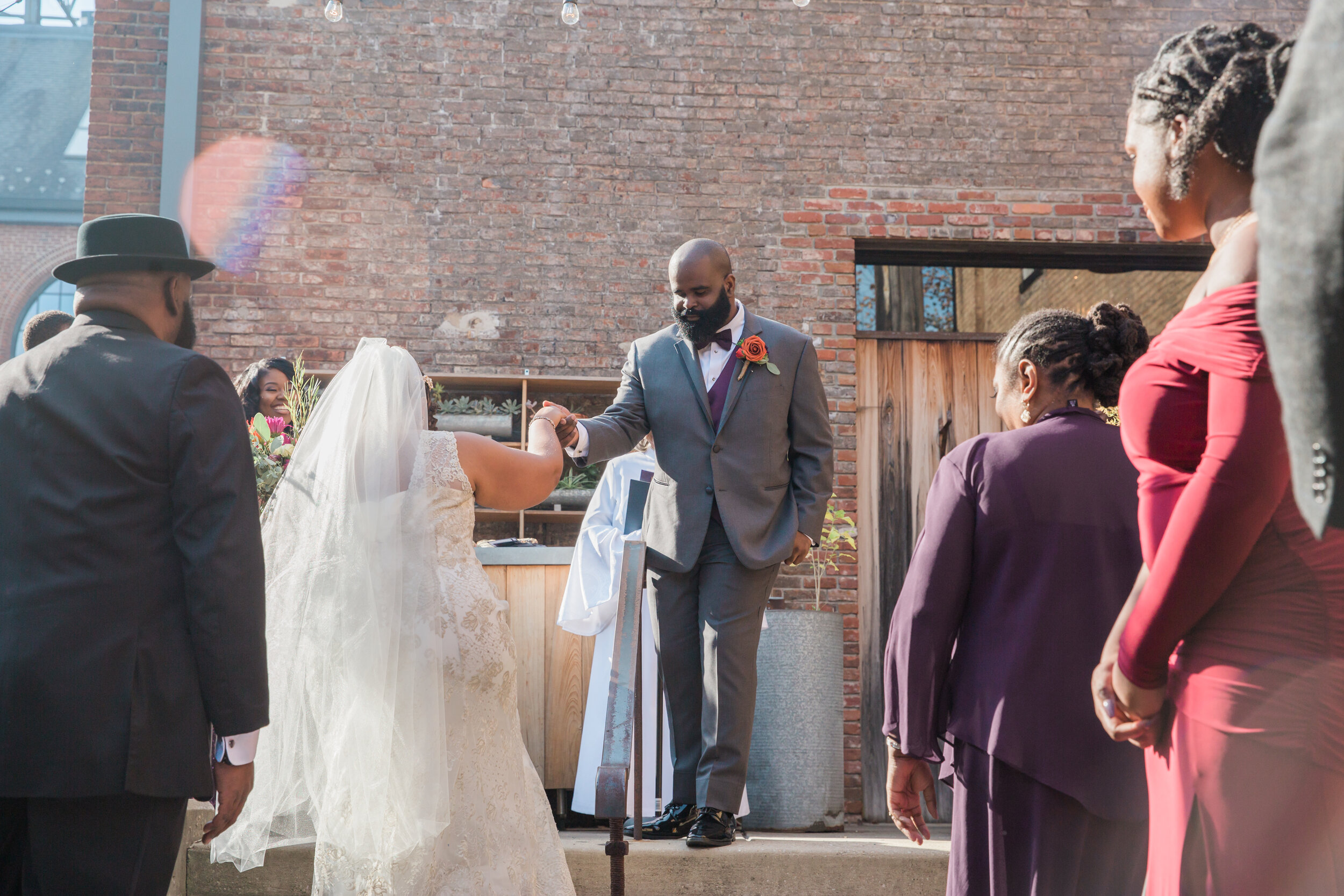 how to plan a microwedding elopement in Baltimore Maryland Wedding Photographers Megapixels Media Photography at Woodberry Kitchen Wedding Husband and Wife Photographers Black Curvy Bride (55 of 119).jpg