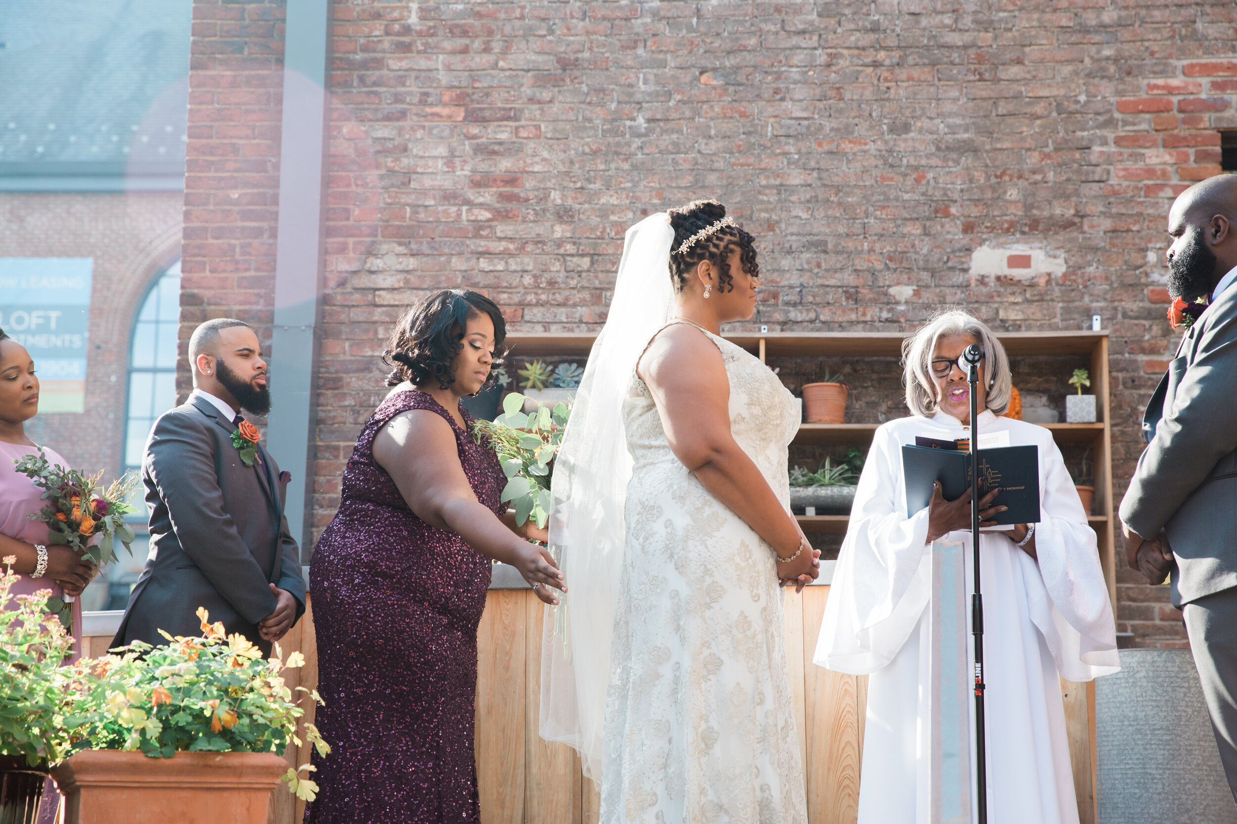 how to plan a microwedding elopement in Baltimore Maryland Wedding Photographers Megapixels Media Photography at Woodberry Kitchen Wedding Husband and Wife Photographers Black Curvy Bride (58 of 119).jpg