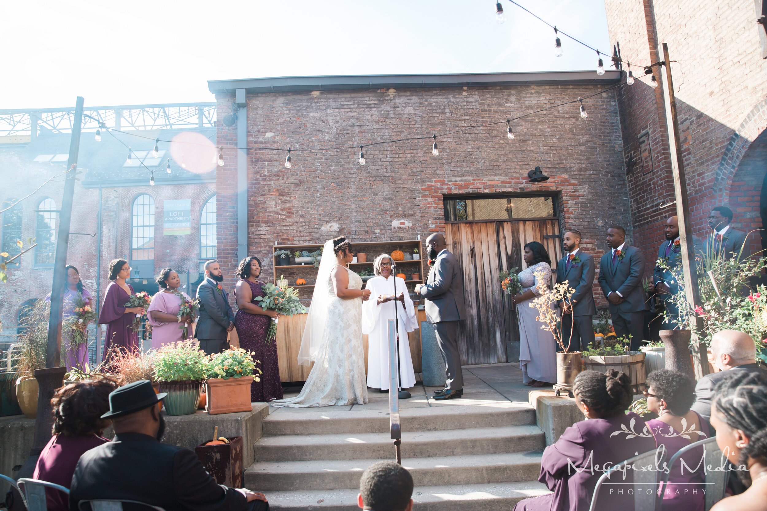 how to plan a microwedding elopement in Baltimore Maryland Wedding Photographers Megapixels Media Photography at Woodberry Kitchen Wedding Husband and Wife Photographers Black Curvy Bride (60 of 119).jpg