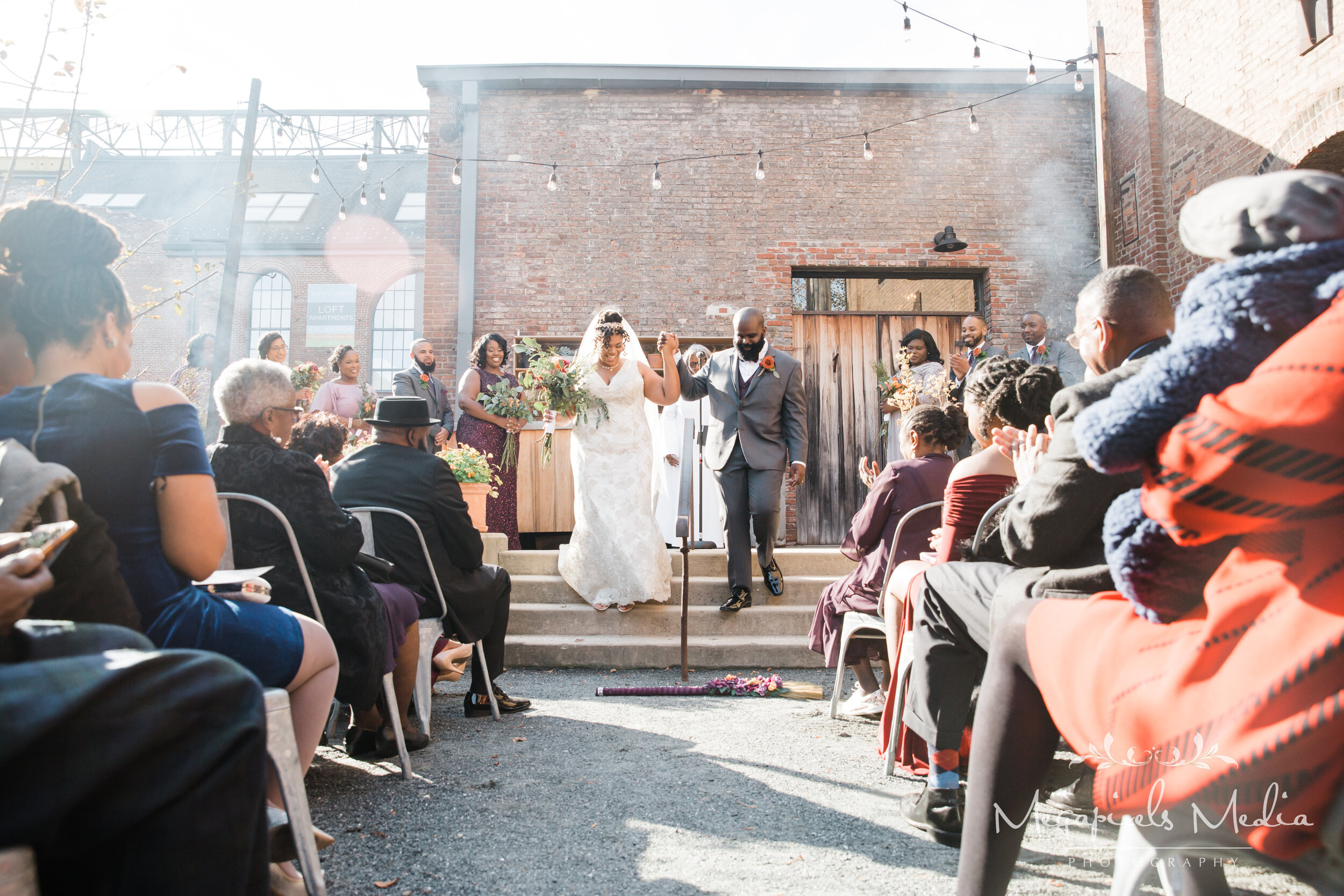 how to plan a microwedding elopement in Baltimore Maryland Wedding Photographers Megapixels Media Photography at Woodberry Kitchen Wedding Husband and Wife Photographers Black Curvy Bride (70 of 119).jpg