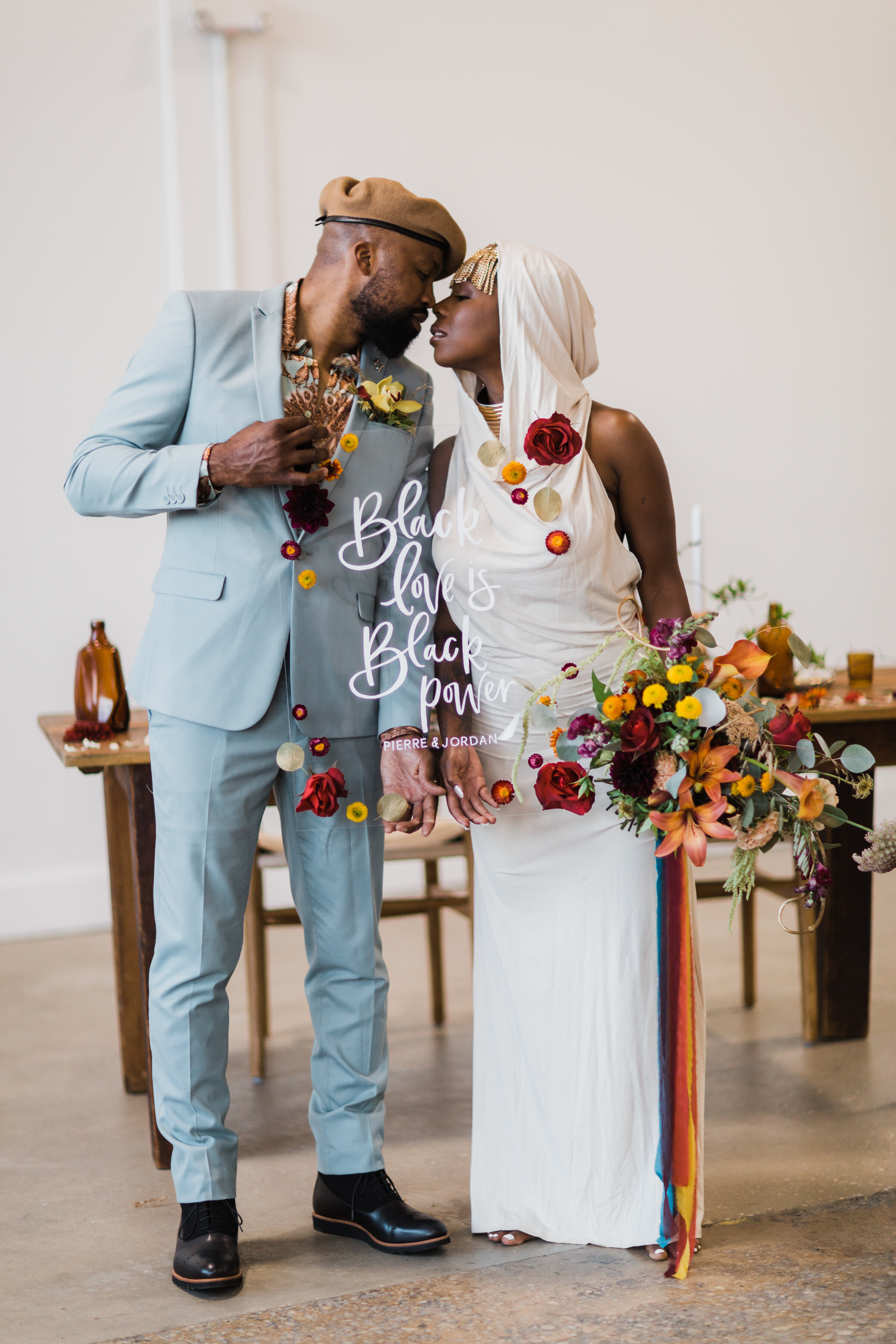 Black Love Matters Wedding Styled Shoot Baltimore Maryland Black Wedding Photographers Megapixels Media Photography at Haven Street Ballroom African Bride and Groom Wedding Details (88 of 120).jpg