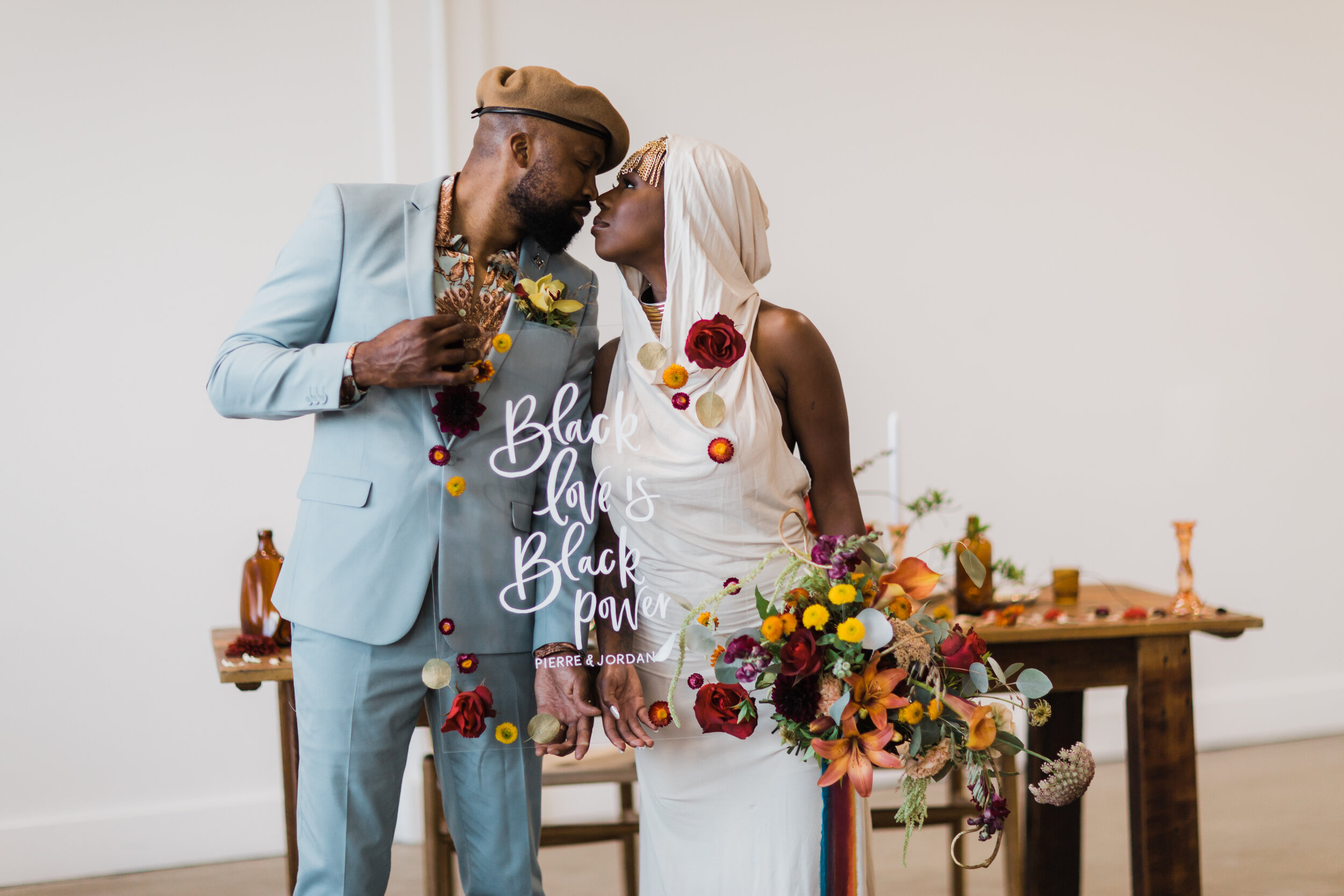 Black Love Matters Wedding Styled Shoot Baltimore Maryland Black Wedding Photographers Megapixels Media Photography at Haven Street Ballroom African Bride and Groom Wedding Details (90 of 120).jpg
