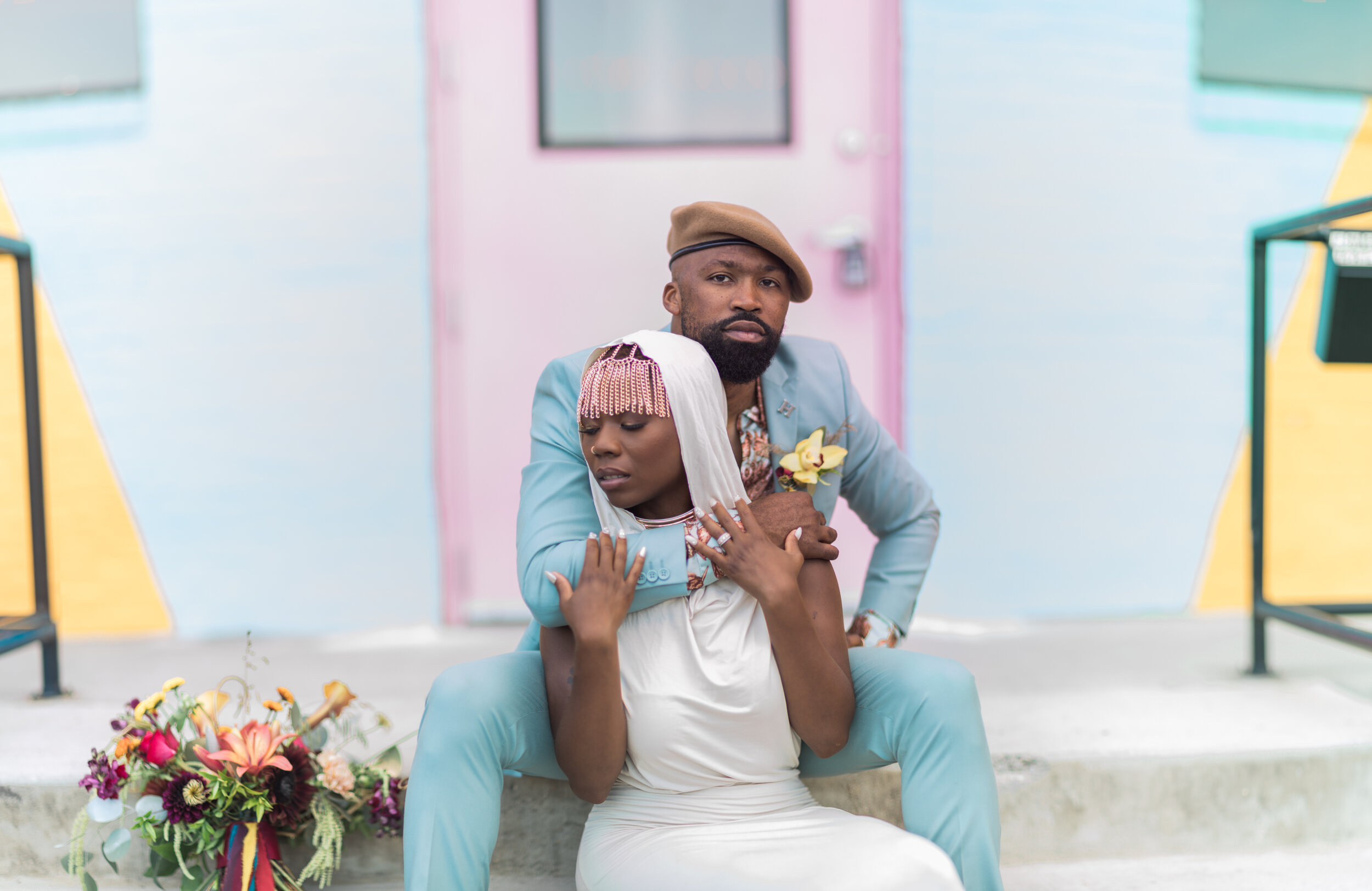 Black Love Matters Wedding Styled Shoot Baltimore Maryland Black Wedding Photographers Megapixels Media Photography at Haven Street Ballroom African Bride and Groom Wedding Details (104 of 120).jpg