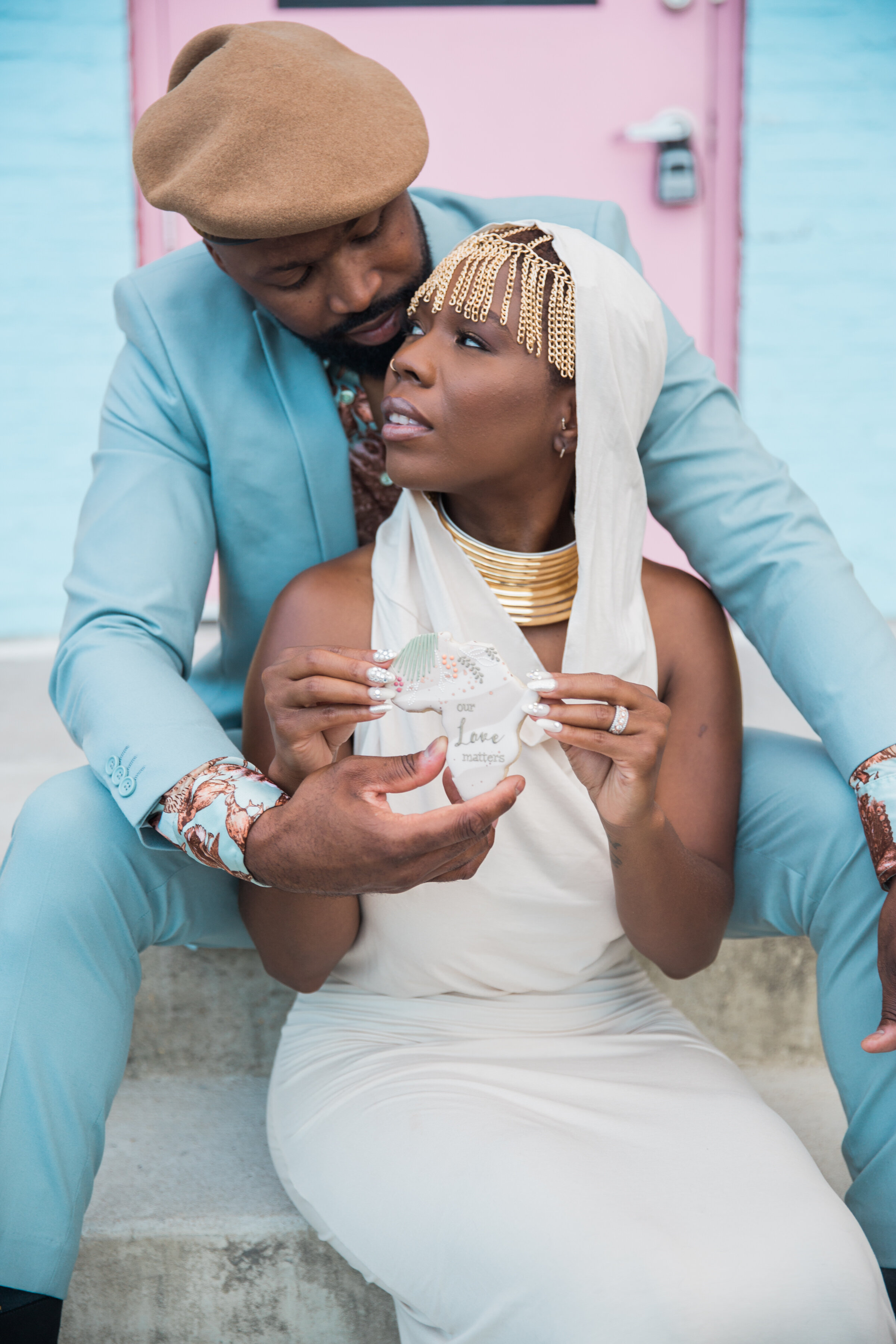 Black Love Matters Wedding Styled Shoot Baltimore Maryland Black Wedding Photographers Megapixels Media Photography at Haven Street Ballroom African Bride and Groom Wedding Details (108 of 120).jpg