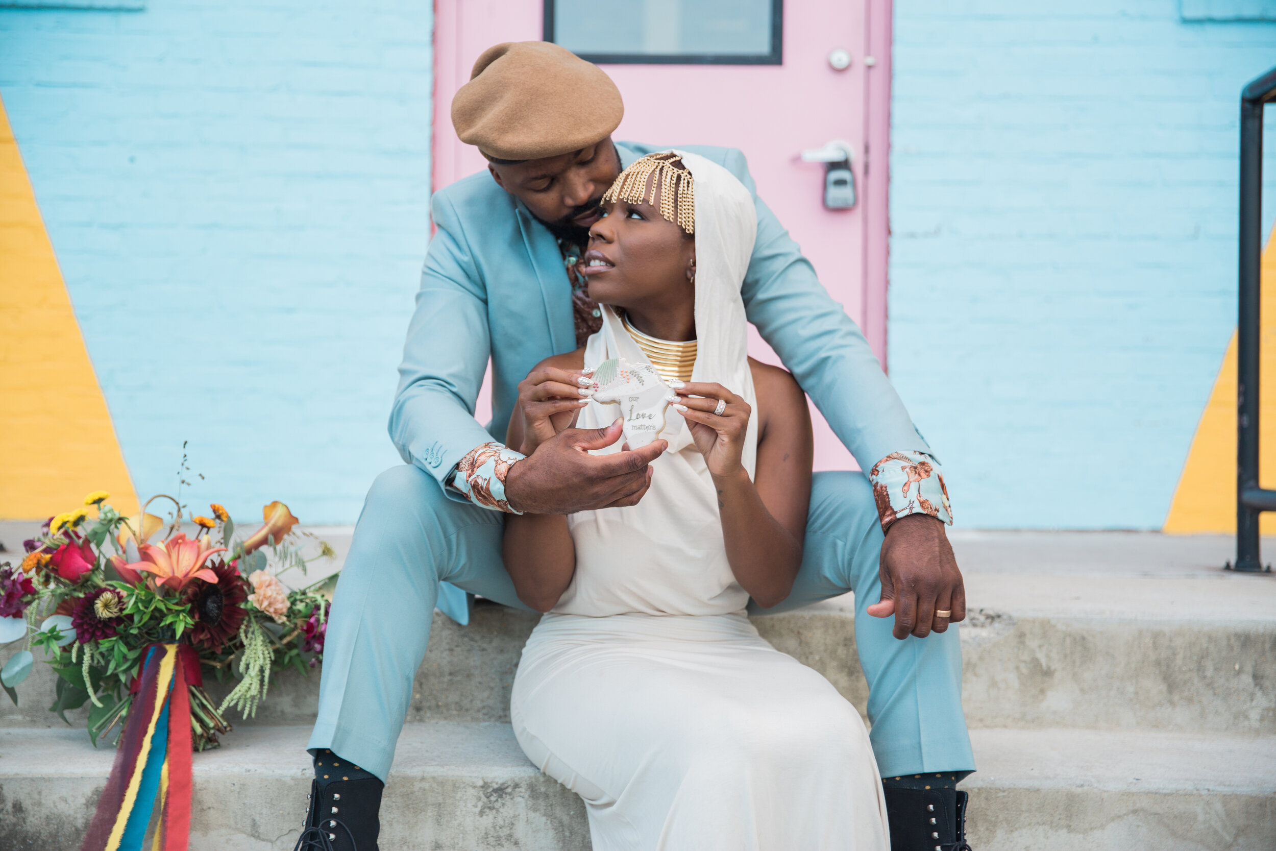 Black Love Matters Wedding Styled Shoot Baltimore Maryland Black Wedding Photographers Megapixels Media Photography at Haven Street Ballroom African Bride and Groom Wedding Details (109 of 120).jpg