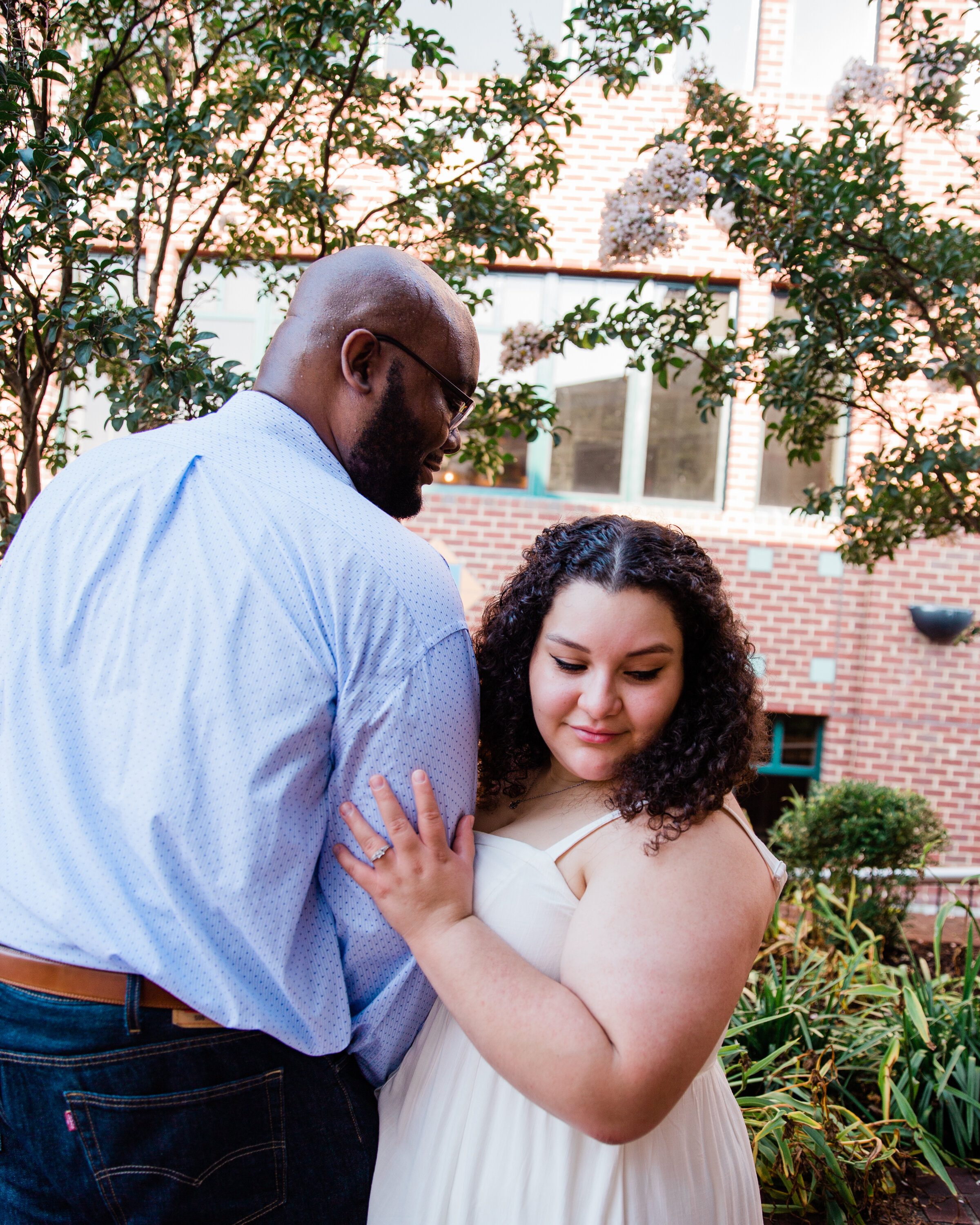 Engagement Session in Old Town Alexandria North Virginia by black wedding photographers Megapixels Media-8.jpg