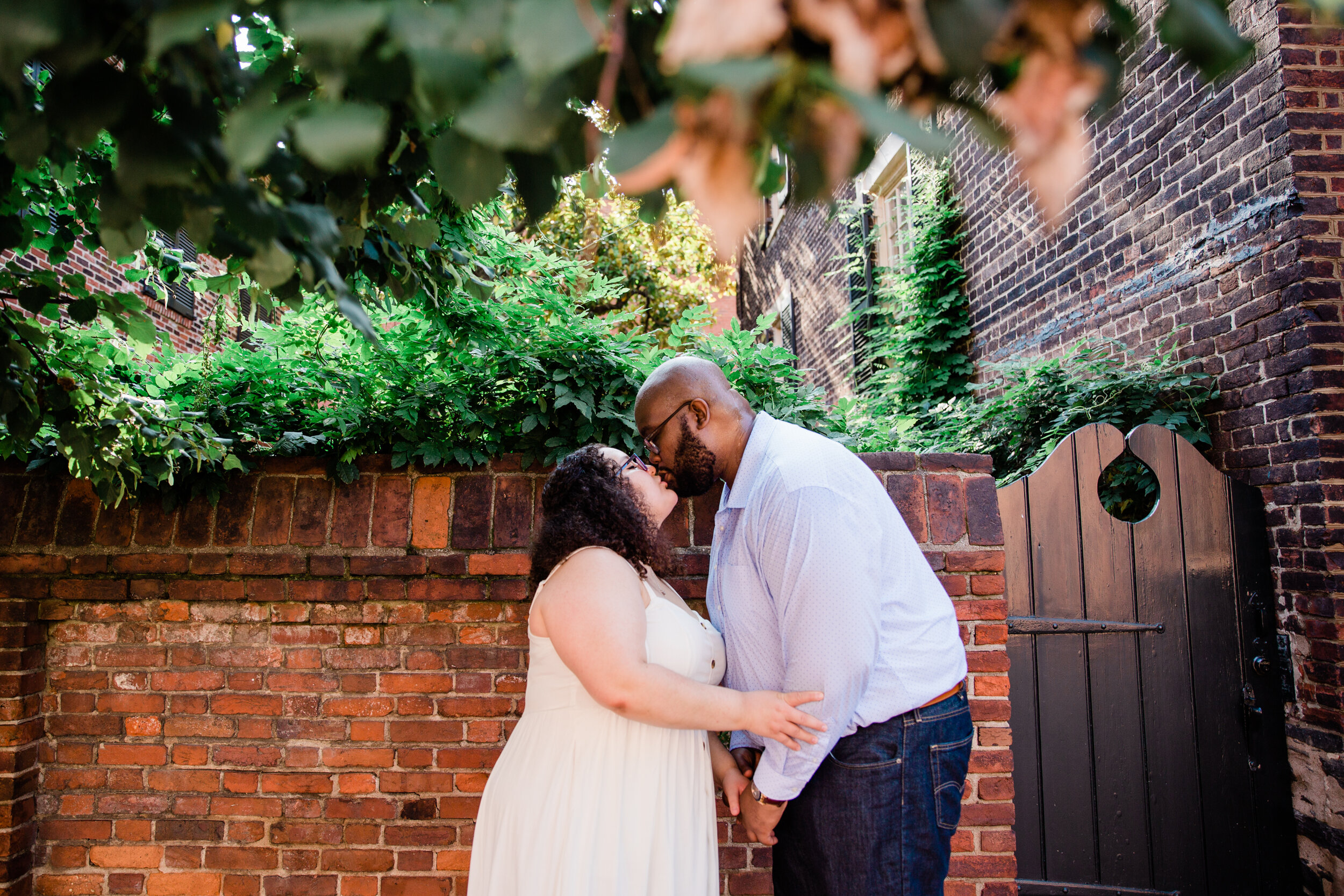 Engagement Session in Old Town Alexandria North Virginia by black wedding photographers Megapixels Media-17.jpg