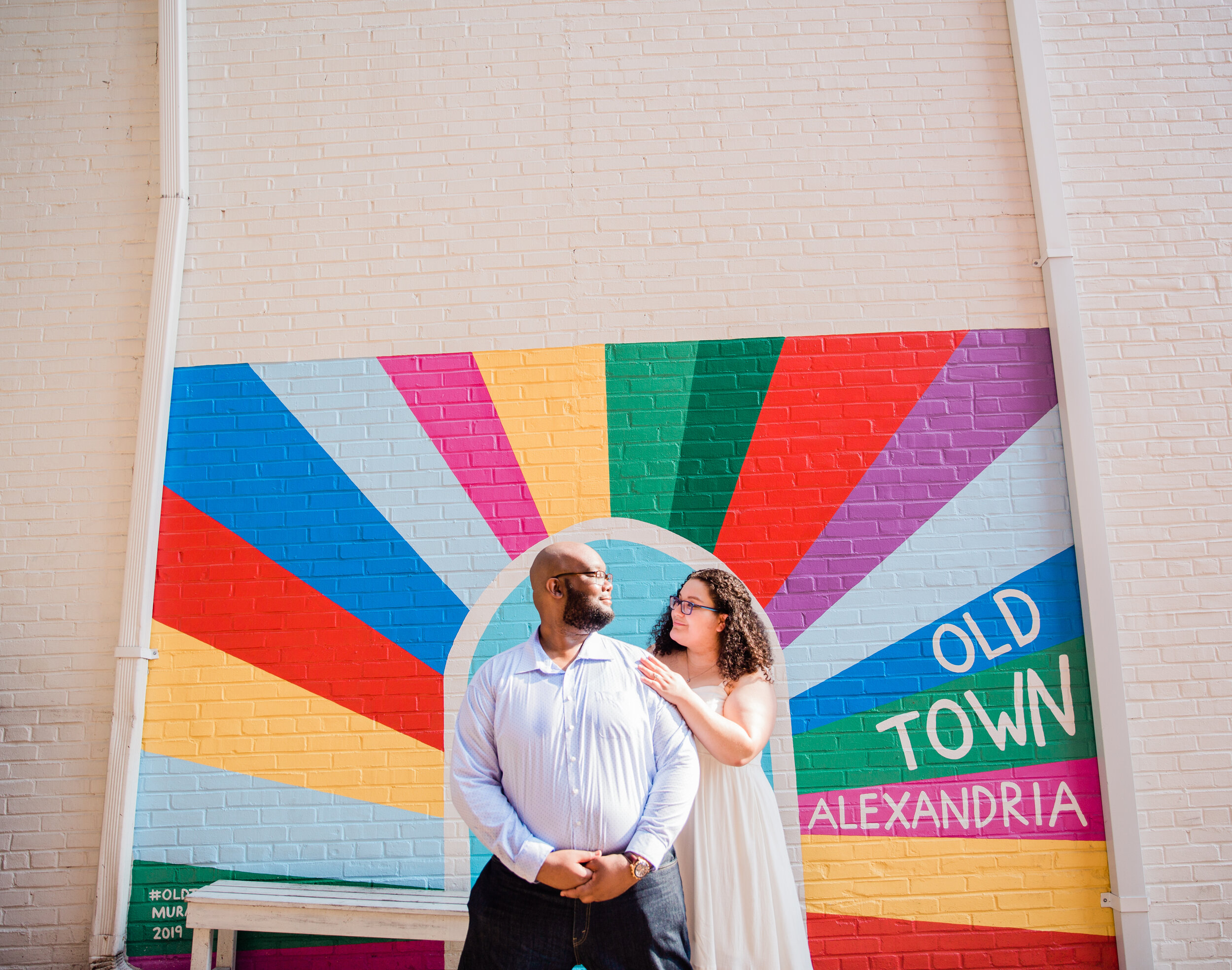 Engagement Session in Old Town Alexandria North Virginia by black wedding photographers Megapixels Media-19.jpg