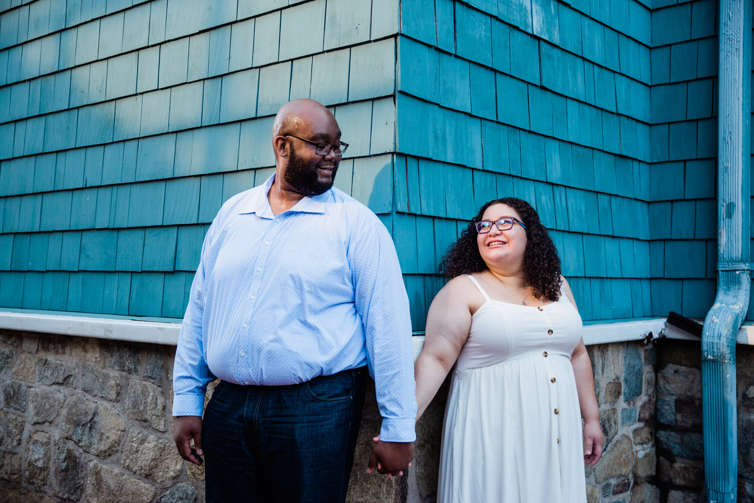 Engagement Session in Old Town Alexandria North Virginia by black wedding photographers Megapixels Media-24.jpg