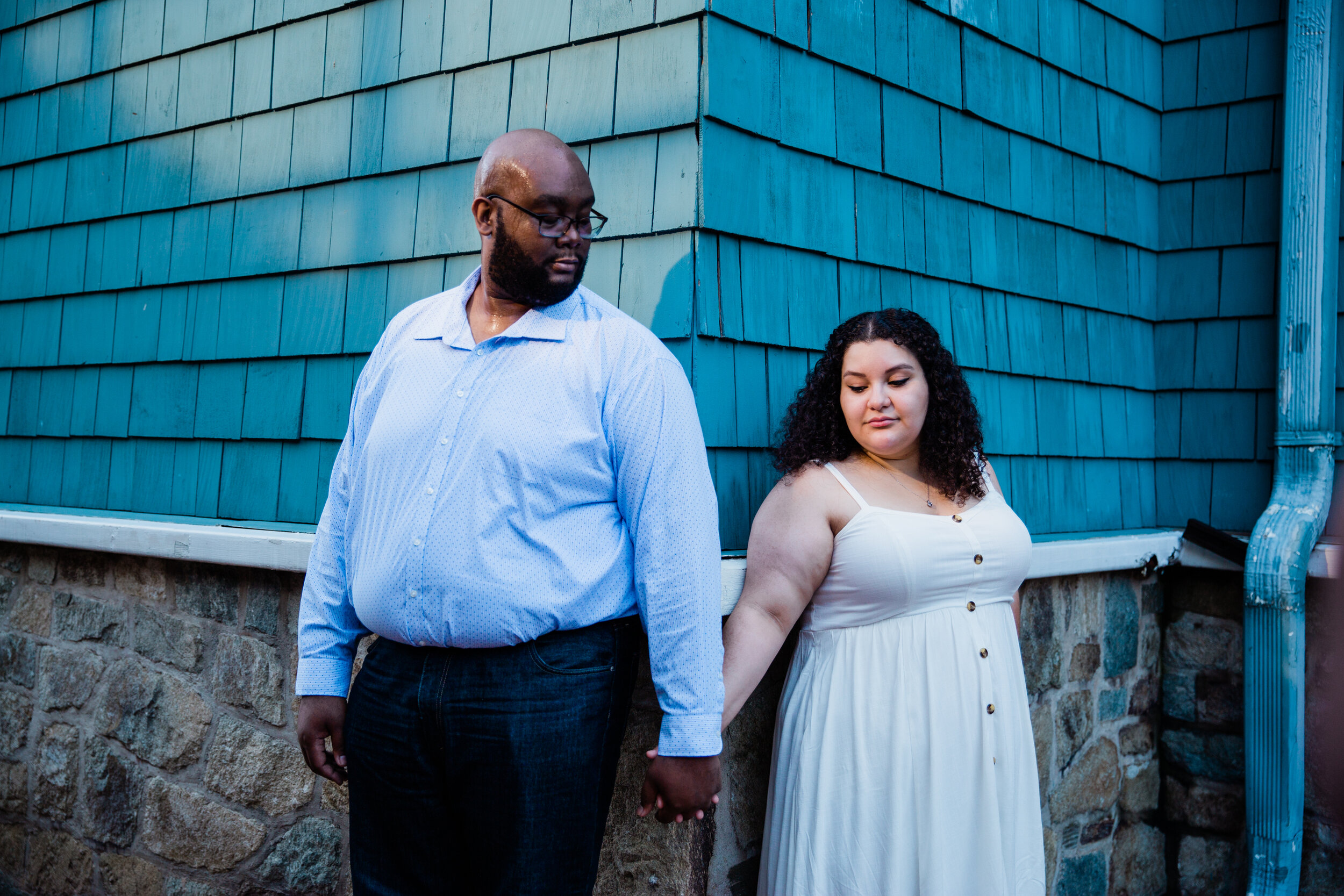 Engagement Session in Old Town Alexandria North Virginia by black wedding photographers Megapixels Media-25.jpg