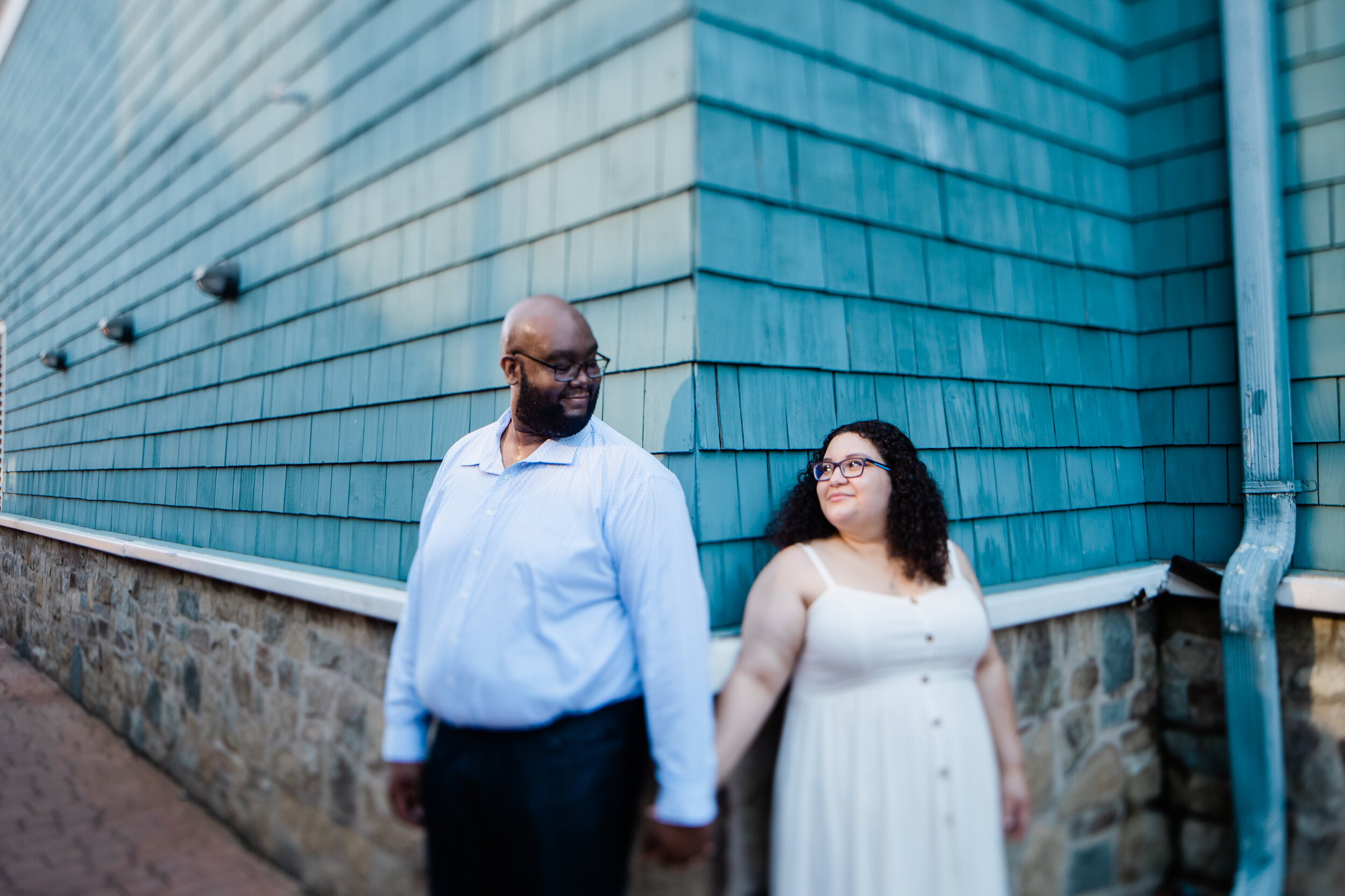 Engagement Session in Old Town Alexandria North Virginia by black wedding photographers Megapixels Media-26.jpg