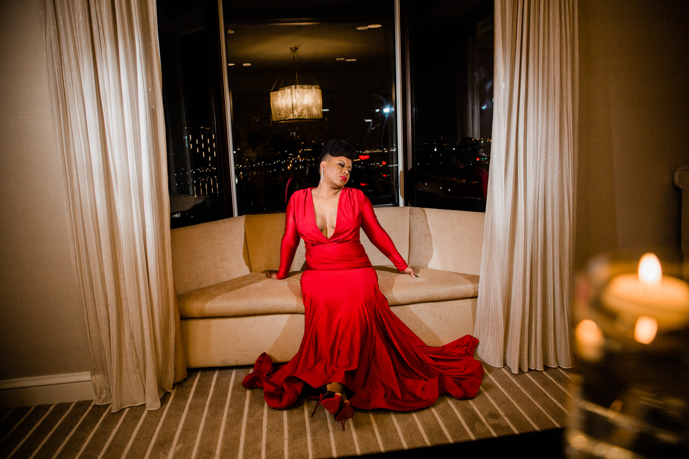 Bad Red Dress Birthday Photoshoot at Royal Sonesta Baltimore Black Female Photographer Megapixels Media-57.jpg