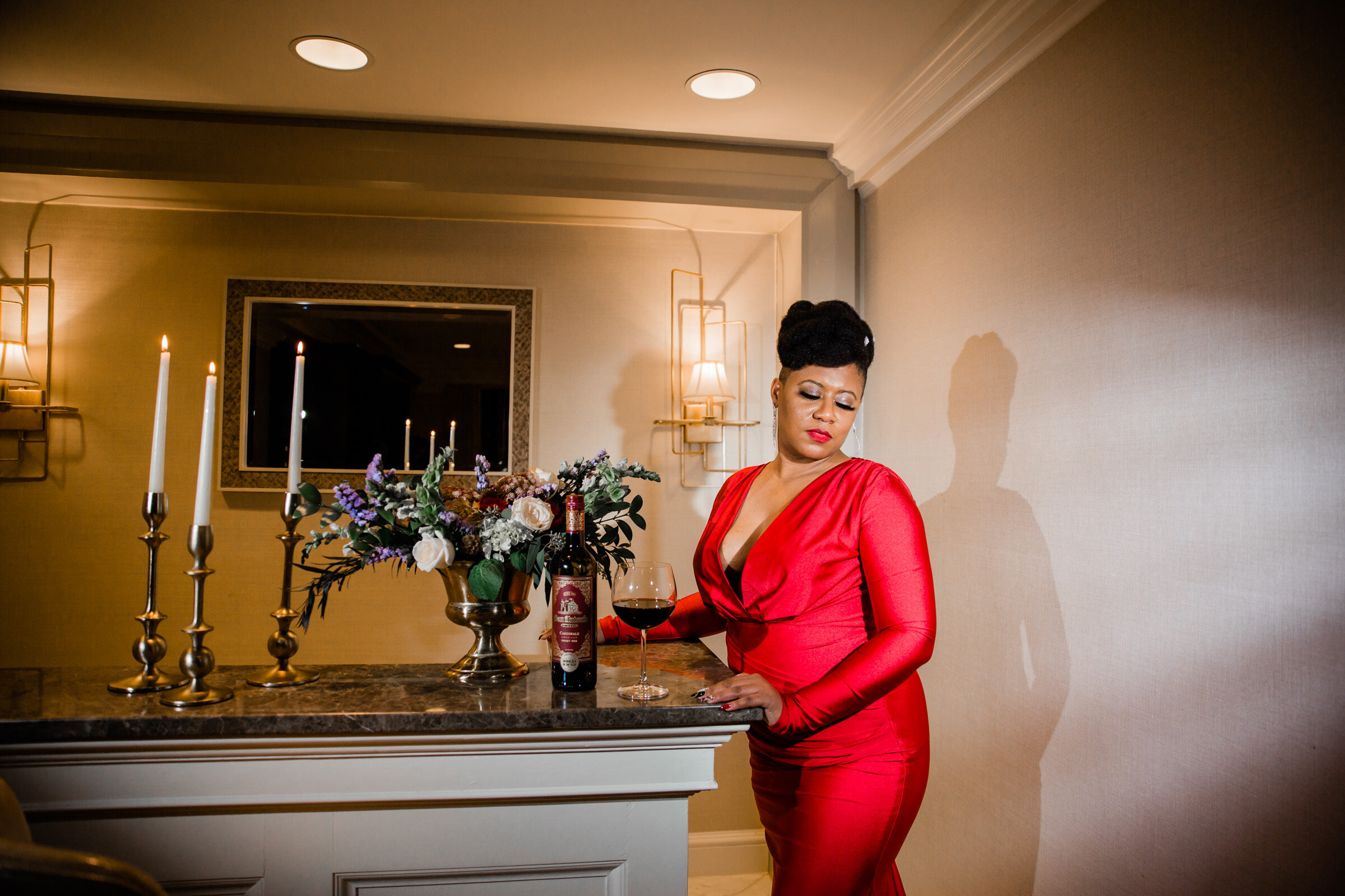 Bad Red Dress Birthday Photoshoot at Royal Sonesta Baltimore Black Female Photographer Megapixels Media-59.jpg