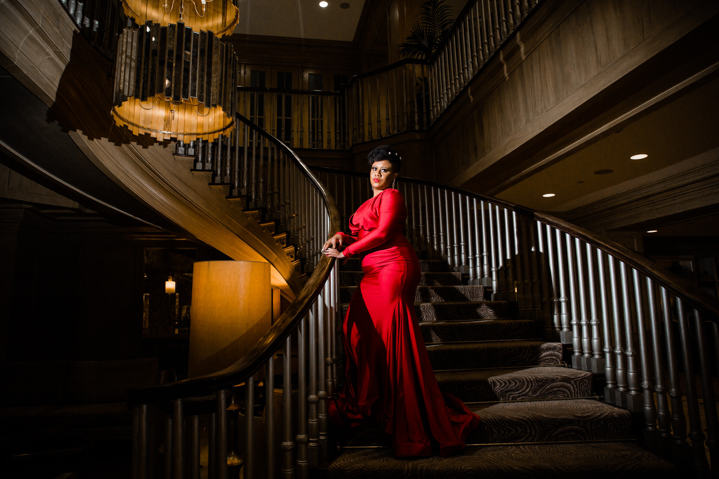 Bad Red Dress Birthday Photoshoot at Royal Sonesta Baltimore Black Female Photographer Megapixels Media-64.jpg