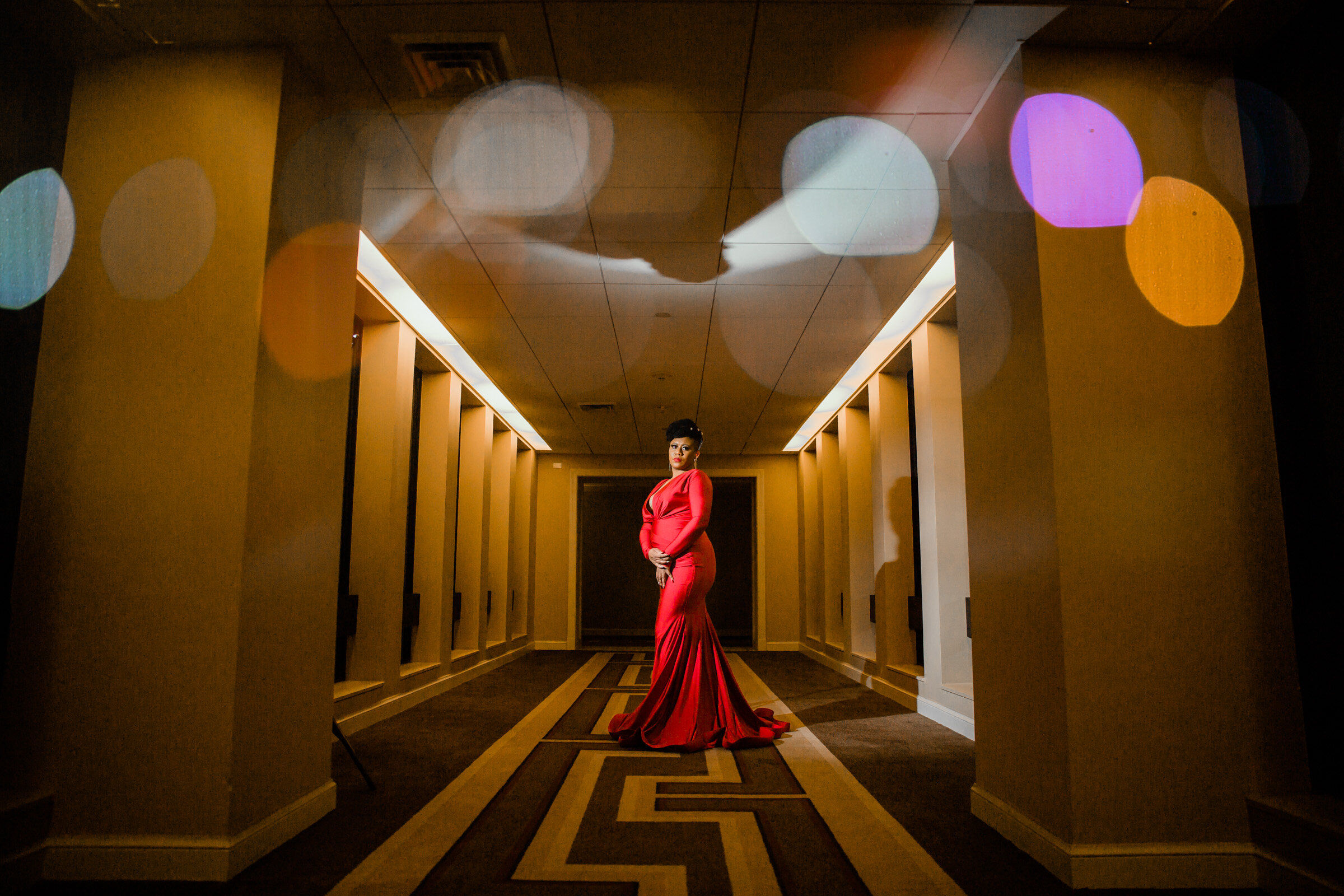 Bad Red Dress Birthday Photoshoot at Royal Sonesta Baltimore Black Female Photographer Megapixels Media-68.jpg