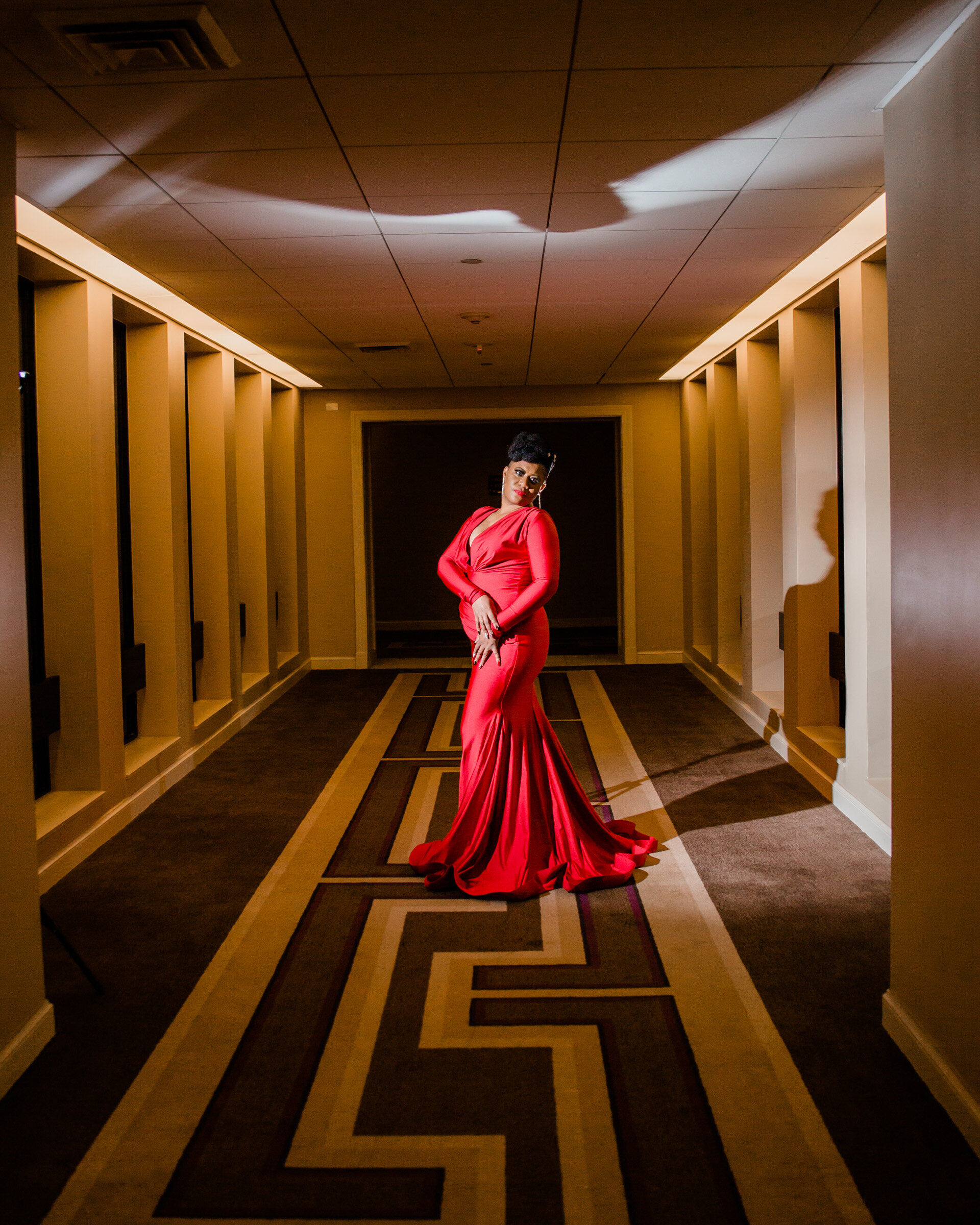 Bad Red Dress Birthday Photoshoot at Royal Sonesta Baltimore Black Female Photographer Megapixels Media-69.jpg