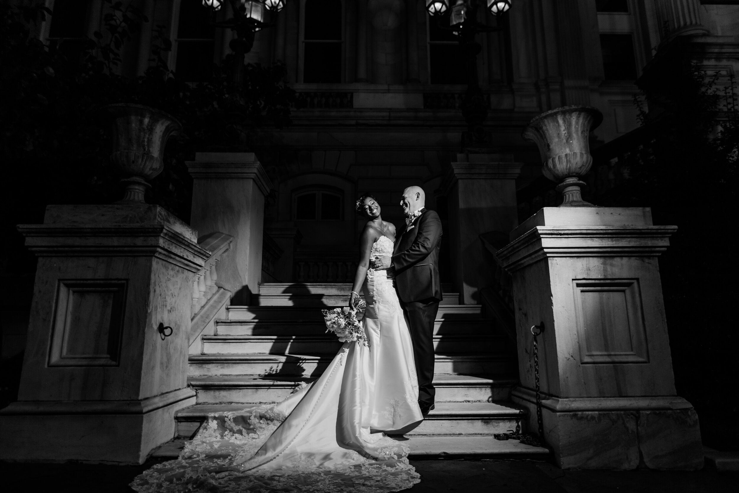 get married in baltimore city hall shot by megapixels media biracial couple wedding photographers maryland-90.jpg