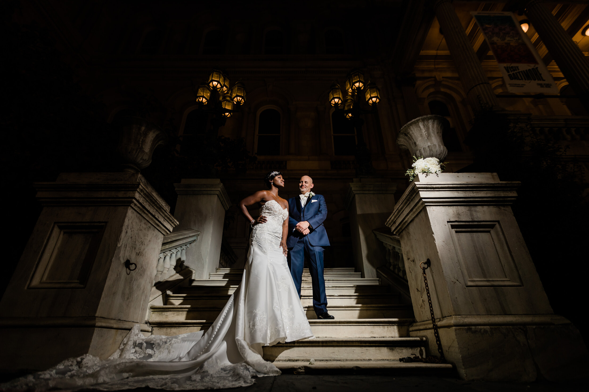 get married in baltimore city hall shot by megapixels media biracial couple wedding photographers maryland-92.jpg