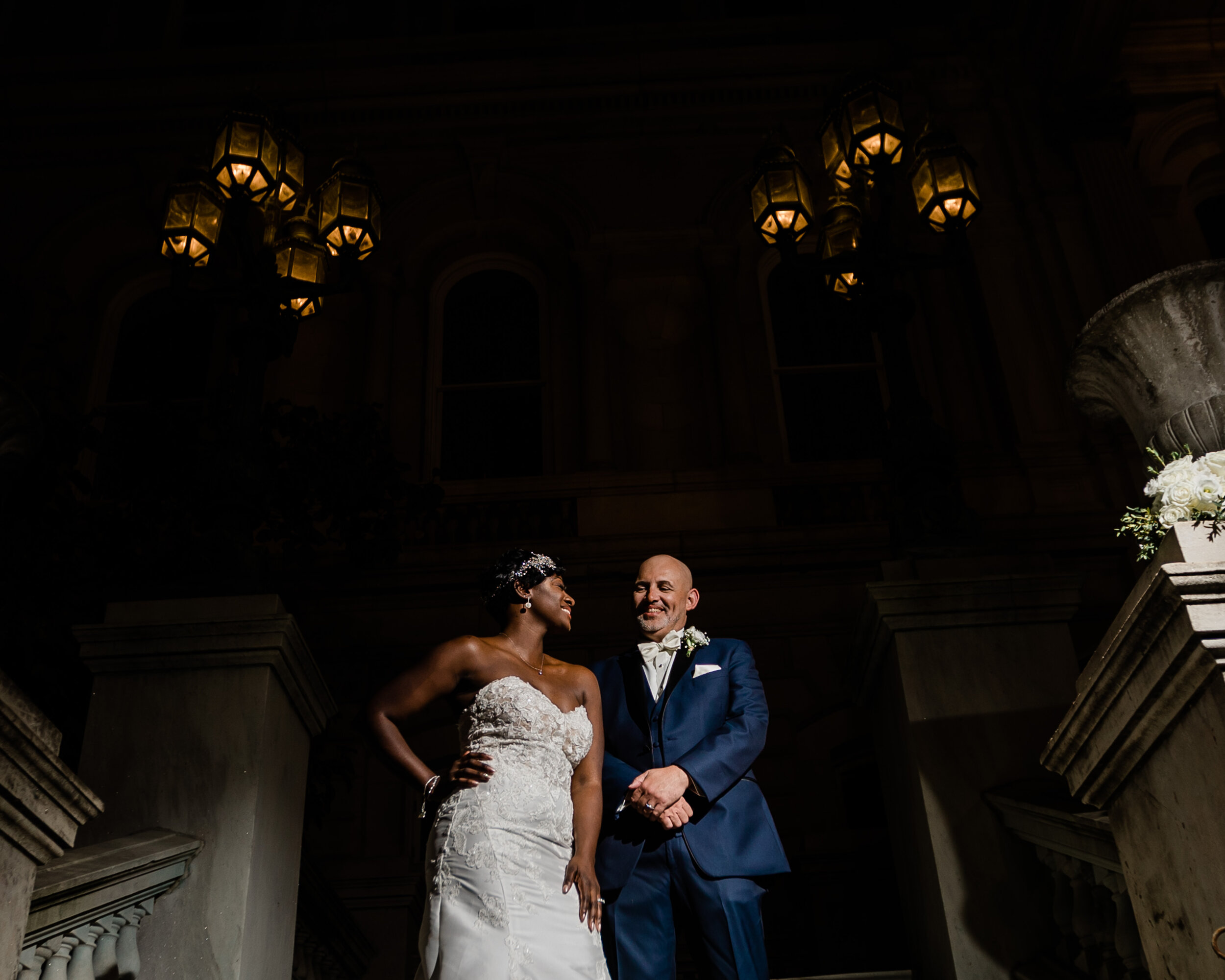 get married in baltimore city hall shot by megapixels media biracial couple wedding photographers maryland-93.jpg