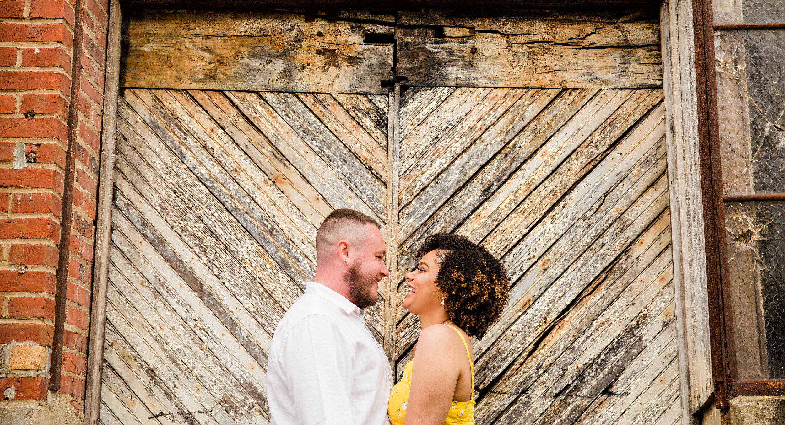 Yellow Happy Engagement Photos at Clipper Mill Maryland Megapixels Media-42.jpg