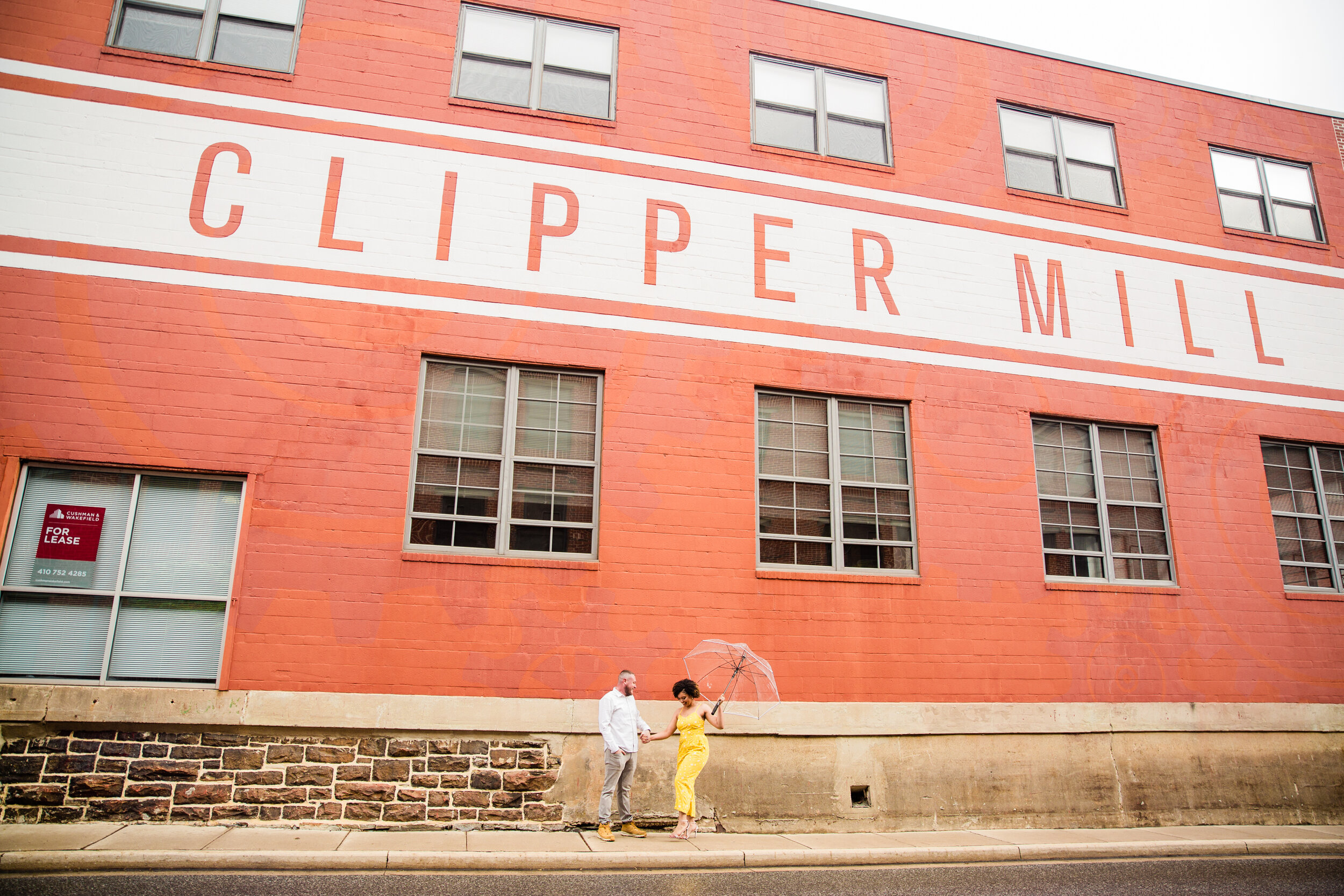 Yellow Happy Engagement Photos at Clipper Mill Maryland Megapixels Media-47.jpg