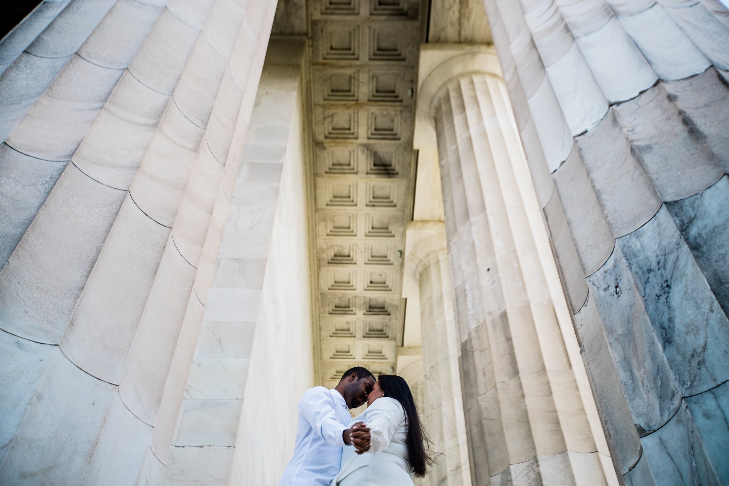 Best Engagement Photographers in Washington DC Lincoln Memorial Megapixels Media Photography-54.jpg