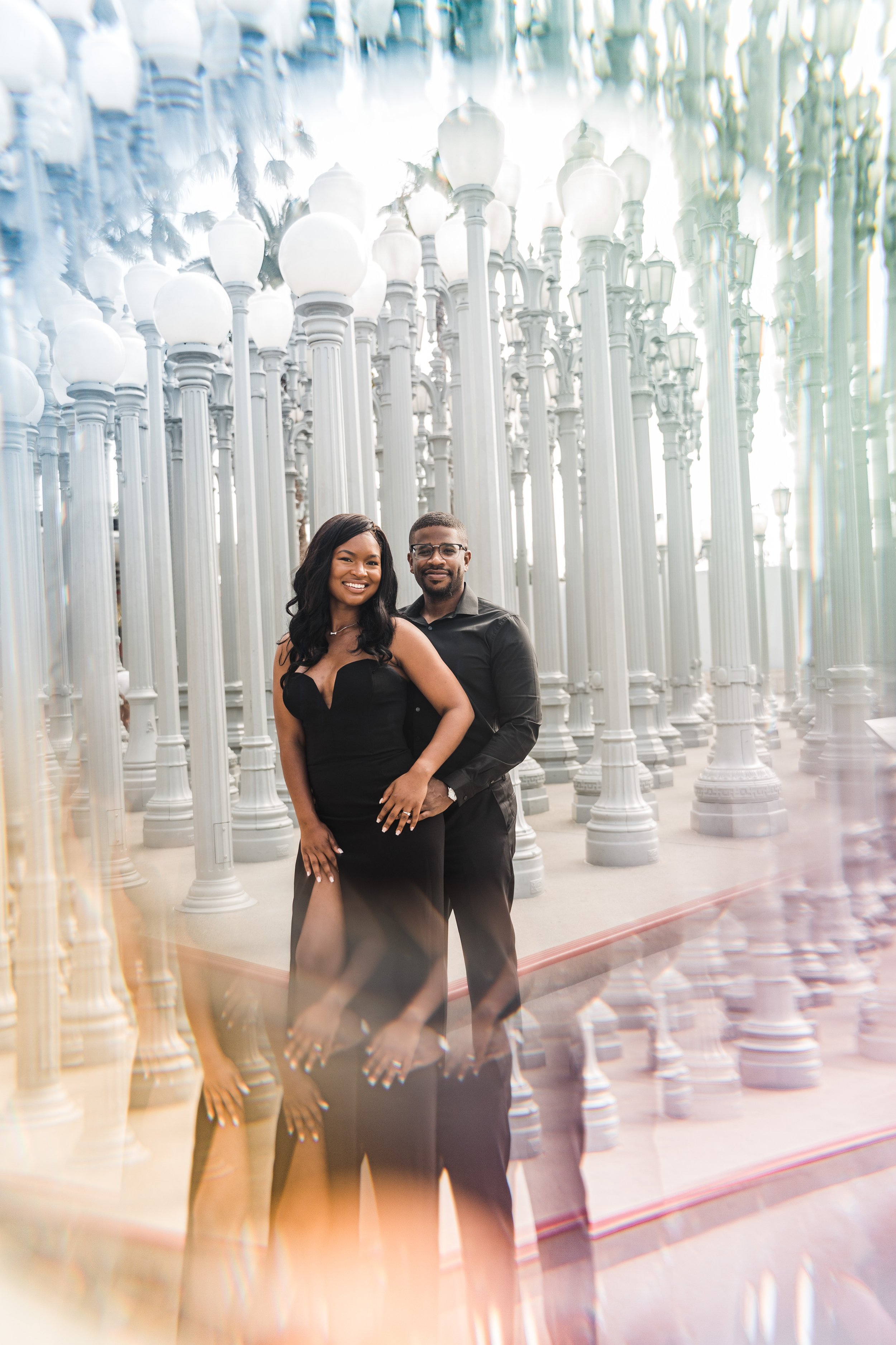 Best LACMA Engagement Photos Destination Wedding Photographers Megapixels Media Photography Los Angeles -6.jpg